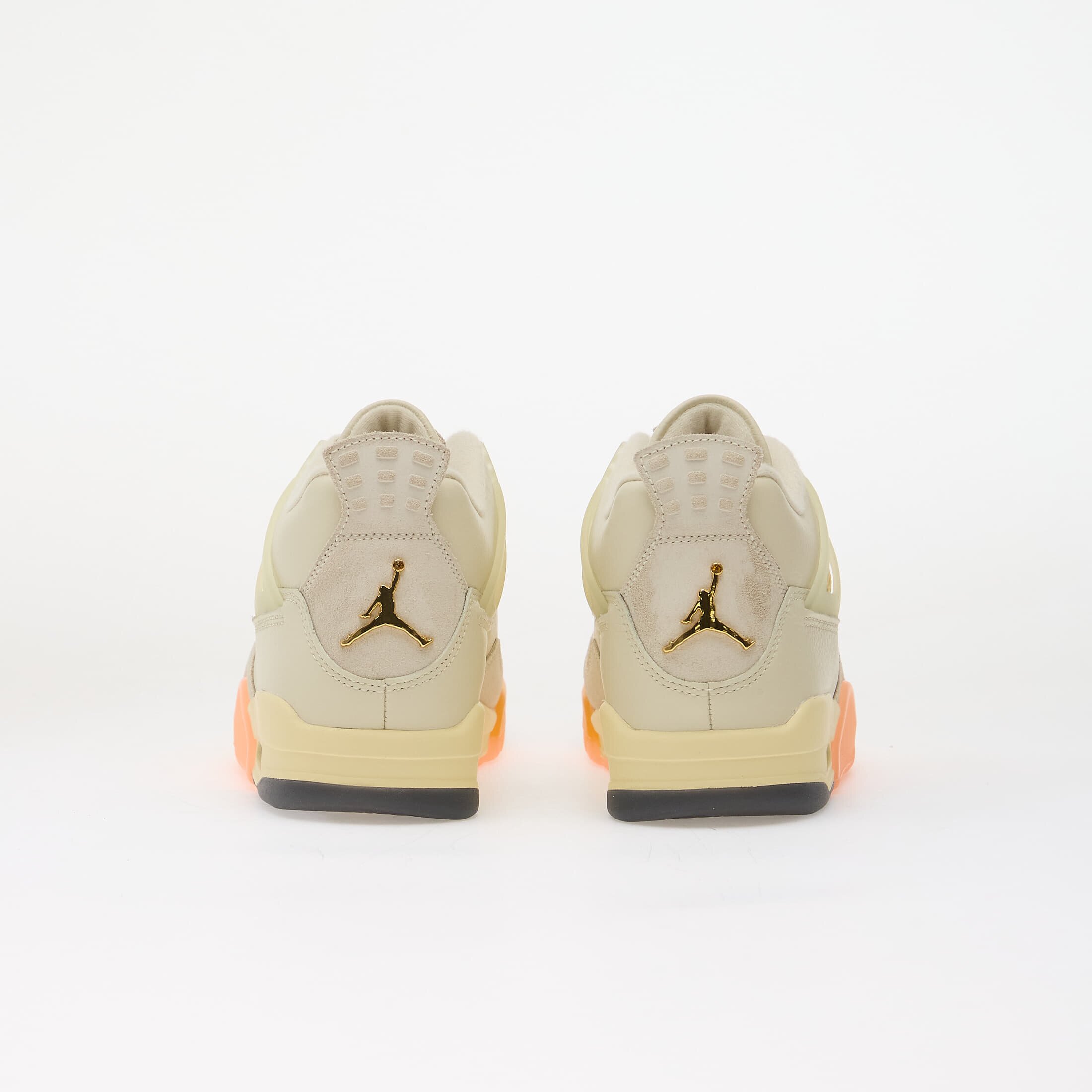 Jordan Сникърси Air 4 Retro "Birds of Paradise" Coconut Milk/ Muslin-Bright Mango