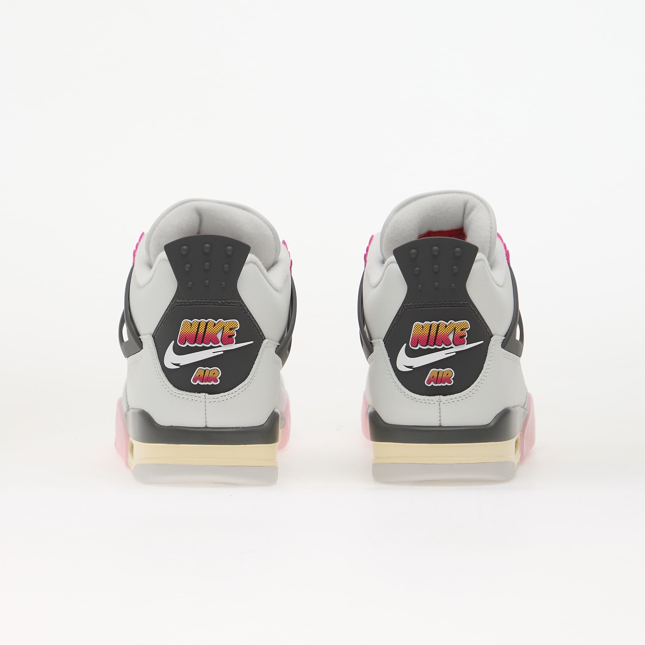 Jordan Сникърси Air 4 Retro "Comic" Off White/ Fire Pink-Anthracite