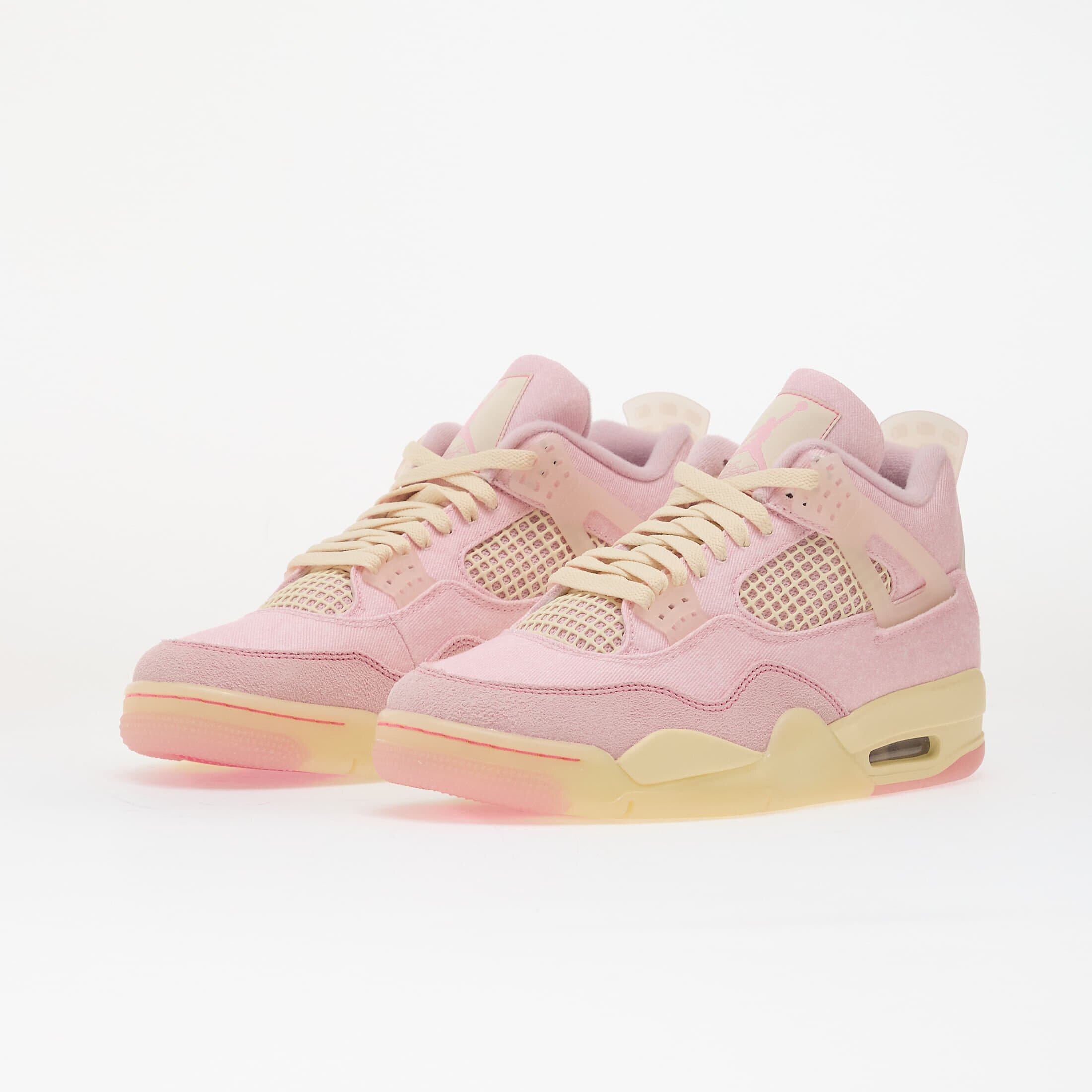 Jordan Сникърси Air 4 Retro "Iced Carmine" Pearl Pink/ Iced Carmine-Coconut Milk