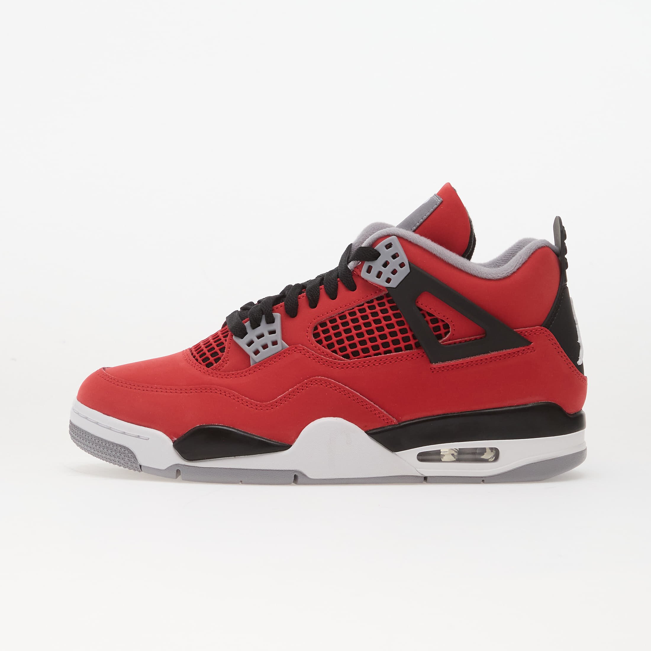 Jordan Сникърси Air 4 Retro "Toro Bravo" Fire Red/ White-Black-Cement Grey