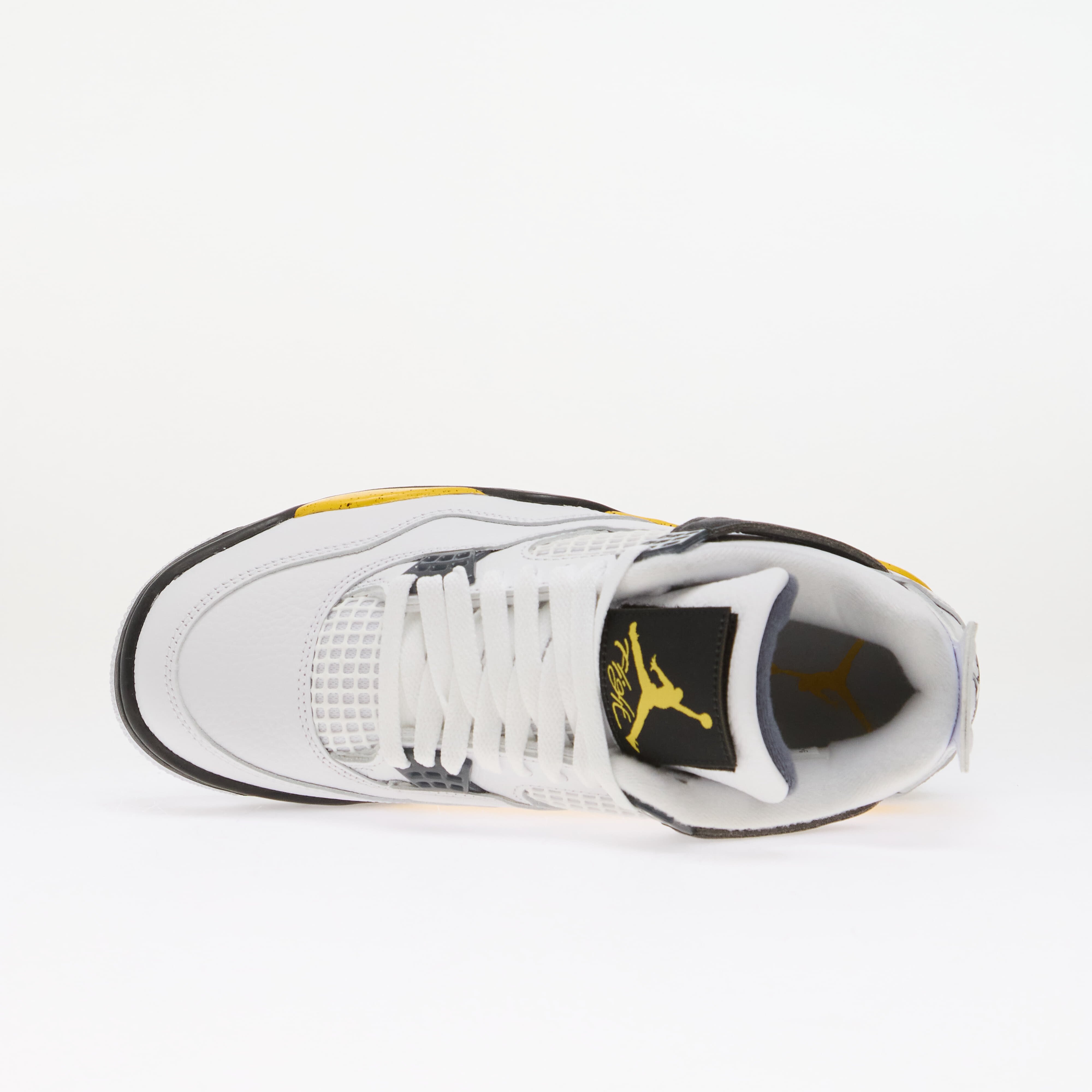 Jordan Сникърси Air 4 Retro "Tour Yellow" White/ Tour Yellow/ Dark Blue Grey