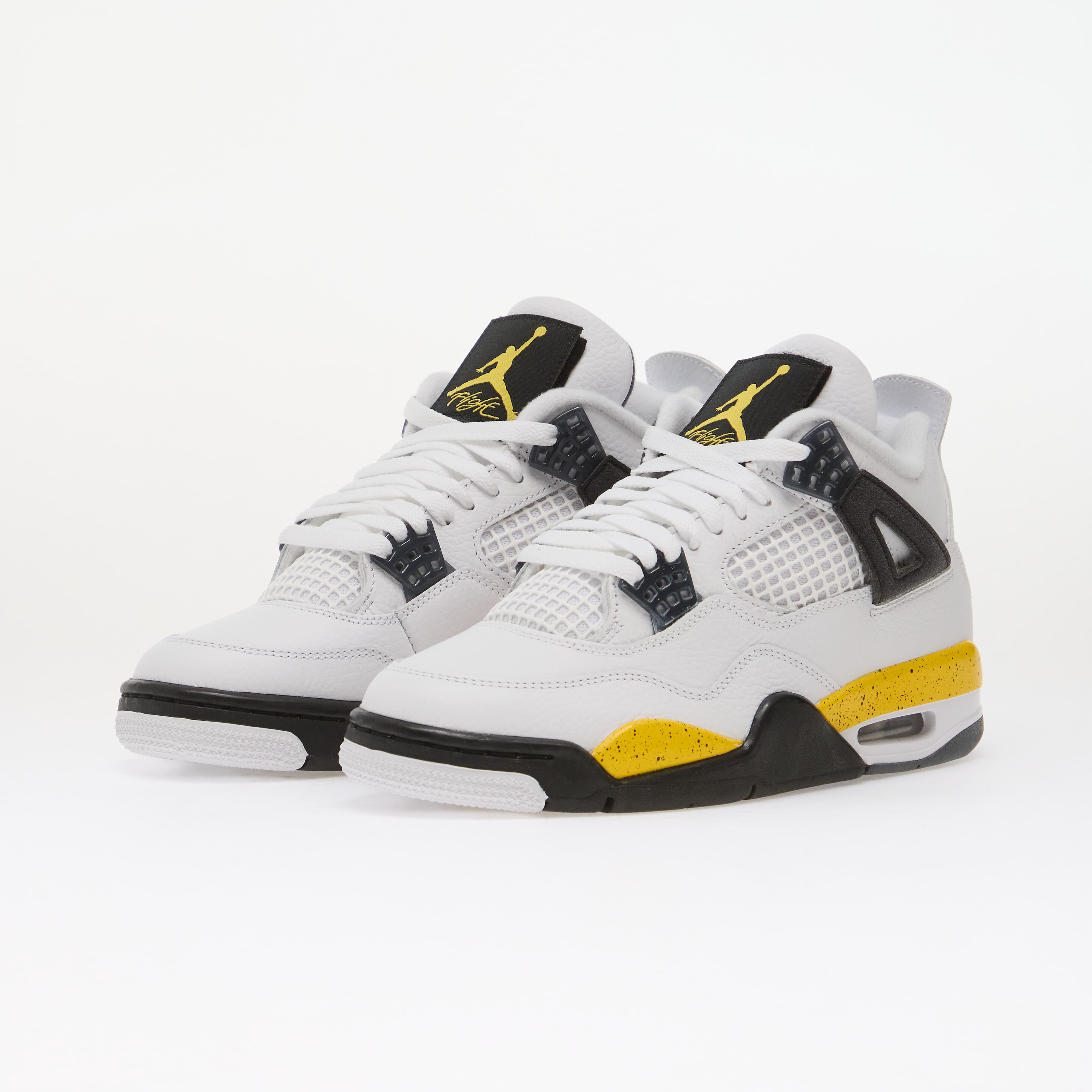 Jordan Сникърси Air 4 Retro "Tour Yellow" White/ Tour Yellow/ Dark Blue Grey