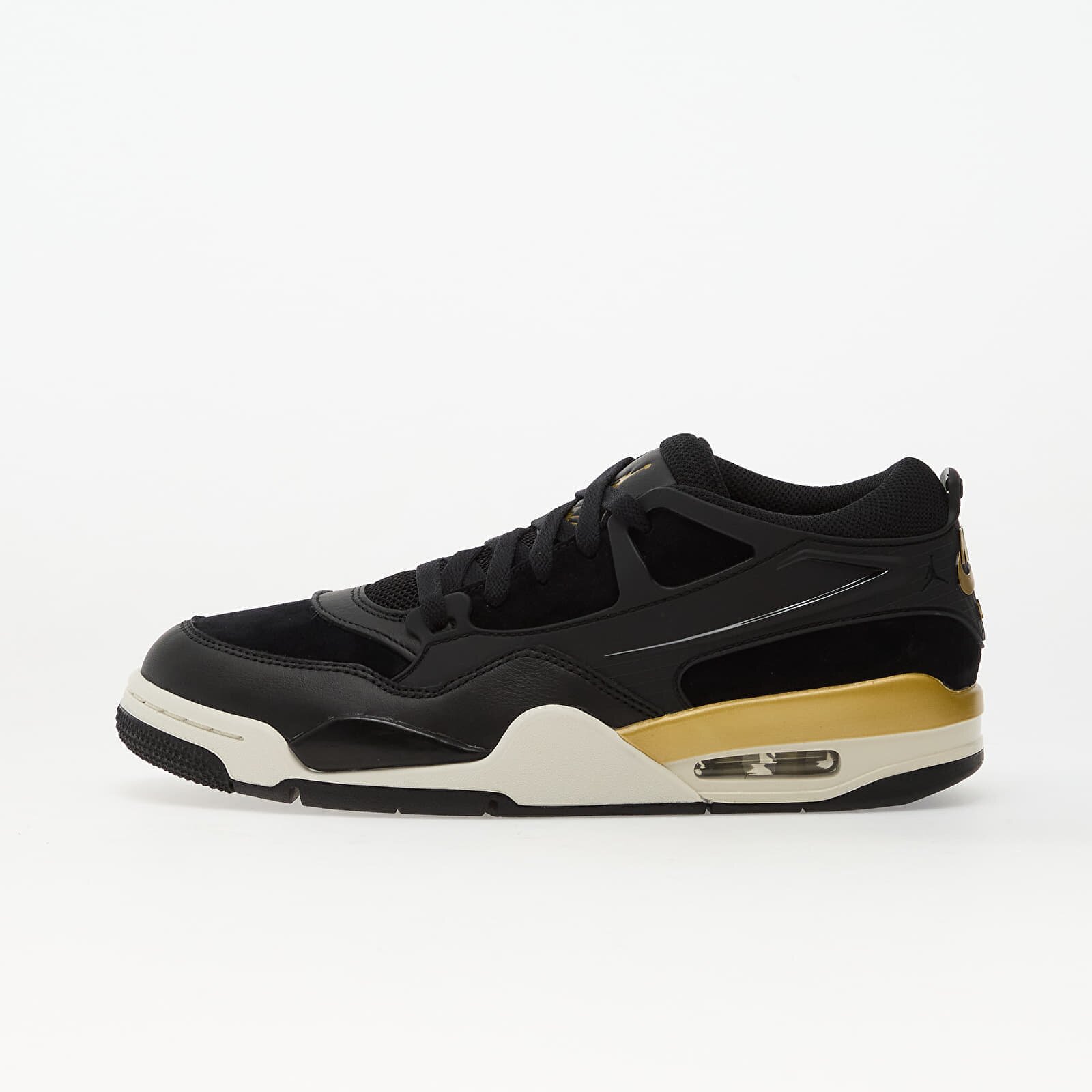 Jordan Сникърси Air 4 Rm Black/ Metallic Gold-Sail-Team Gold