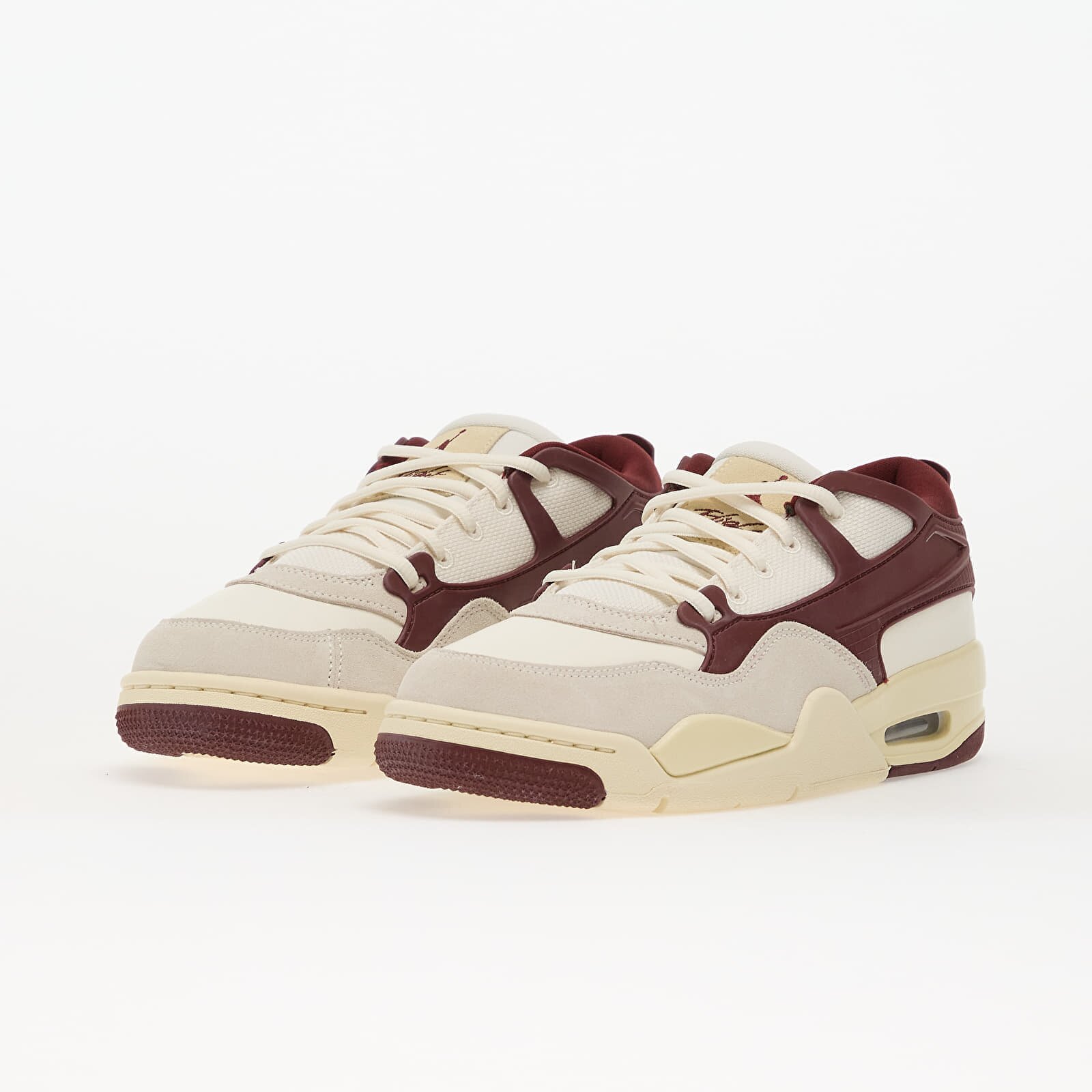 Jordan Сникърси Air 4 Rm Sail/ Coconut Milk-Dark Team Red