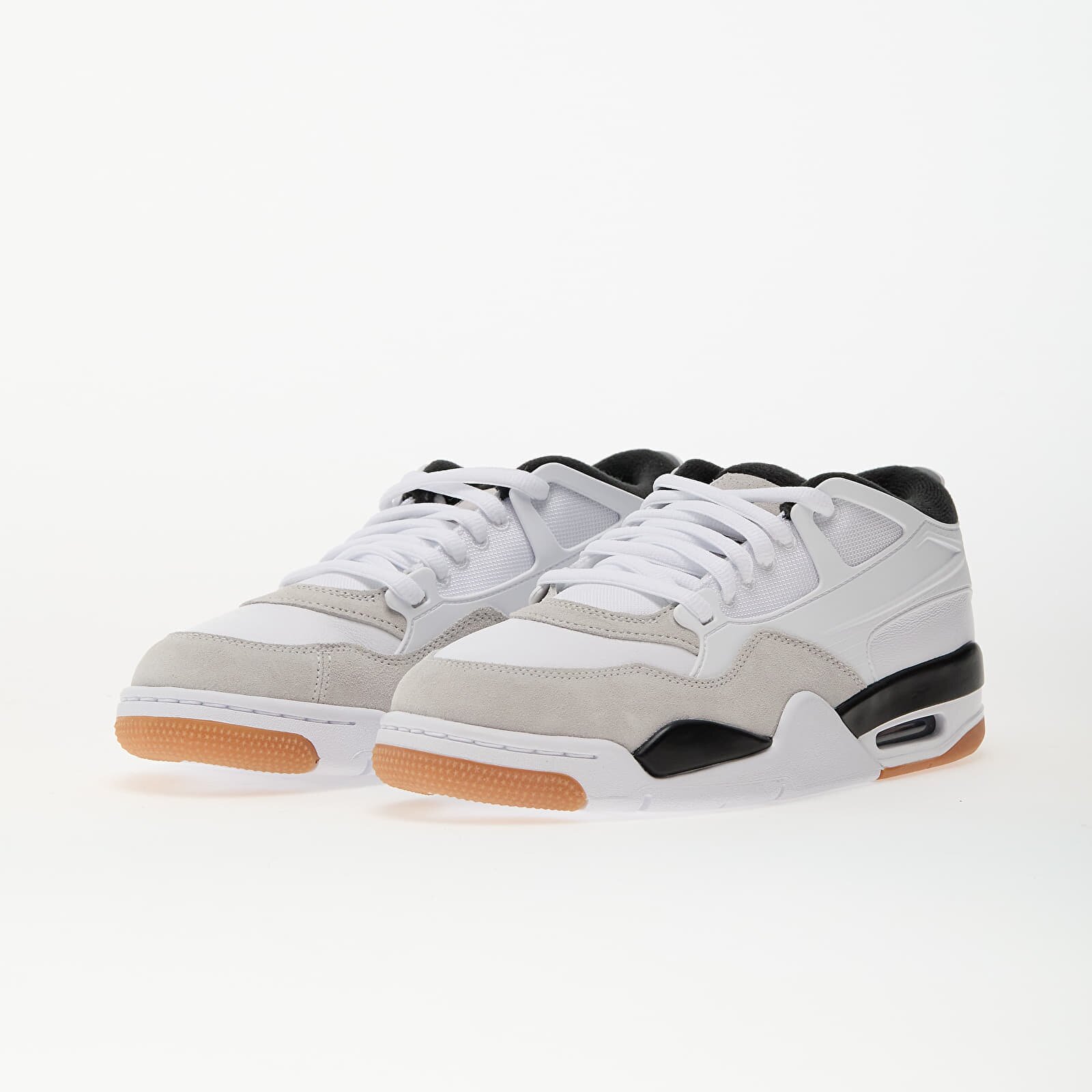 Jordan Сникърси Air 4 Rm White/ Black-Neutral Grey-Gum Med Brown