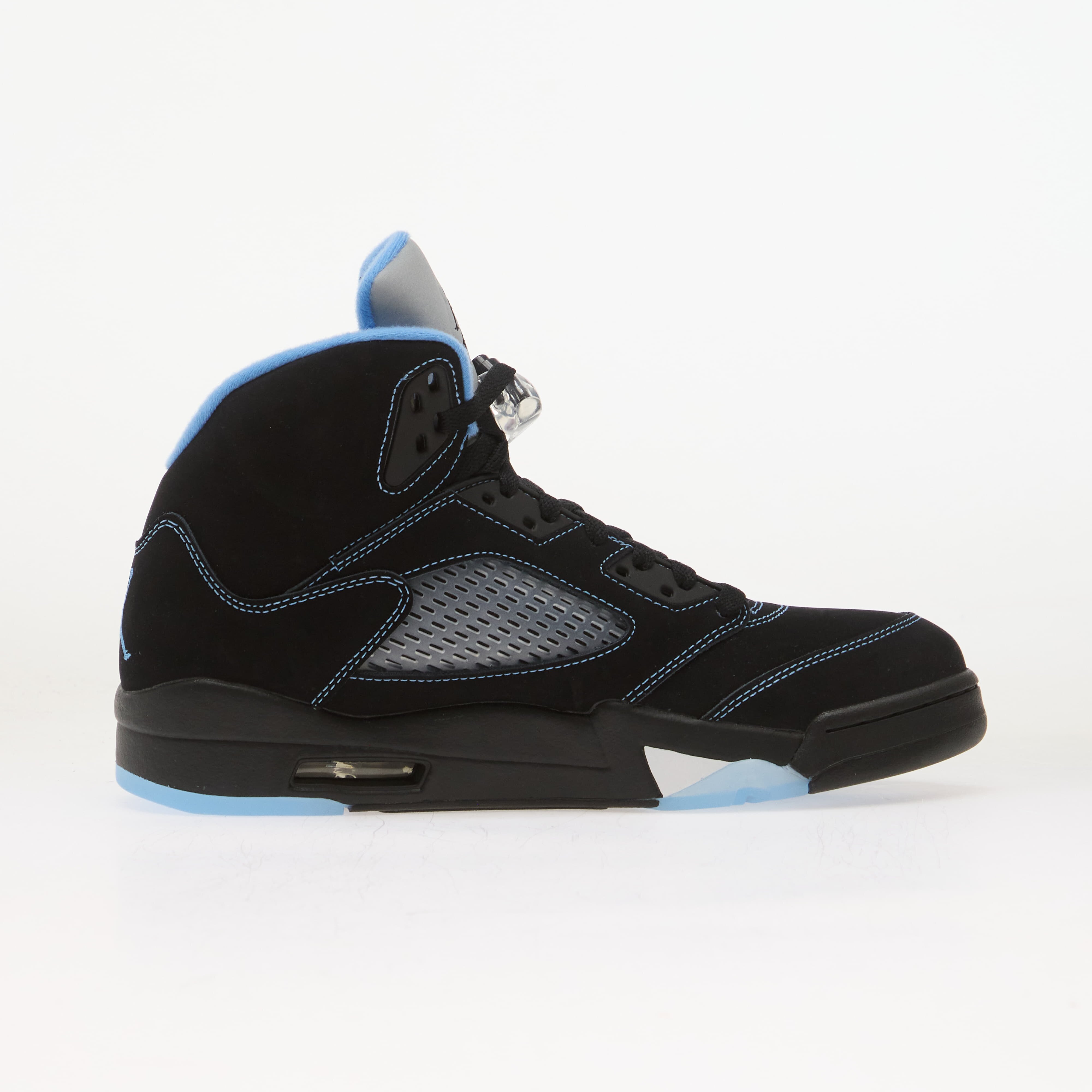 Jordan Сникърси Air 5 "Black Carolina" Black/ University Blue/ White