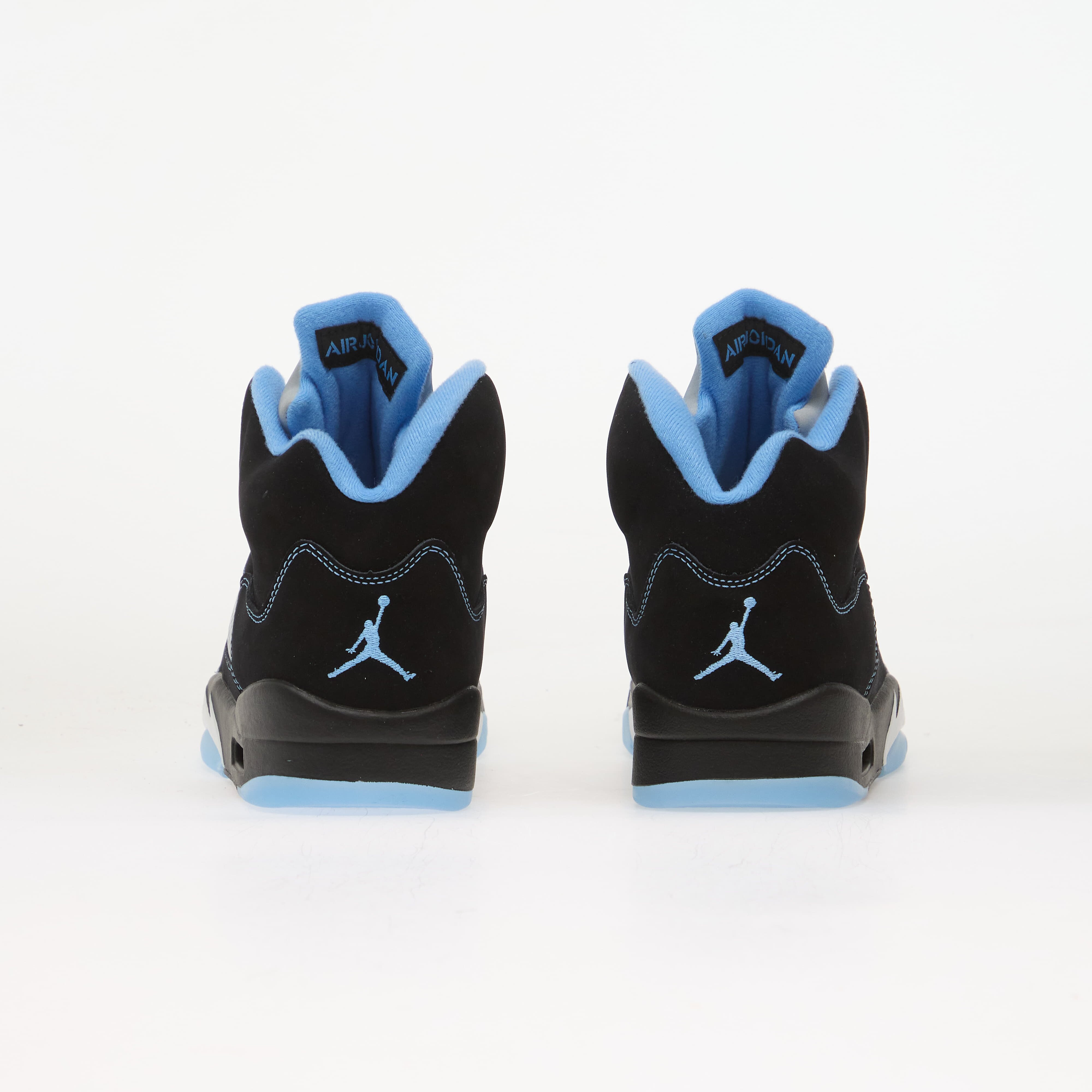 Jordan Сникърси Air 5 "Black Carolina" Black/ University Blue/ White