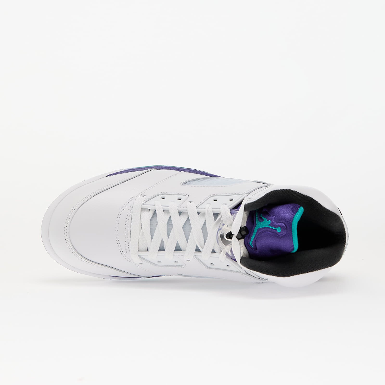 Jordan Сникърси Air 5 Retro OG "Grape" (HQ7978-100) White/ New Emerald-Grape Ice-Black