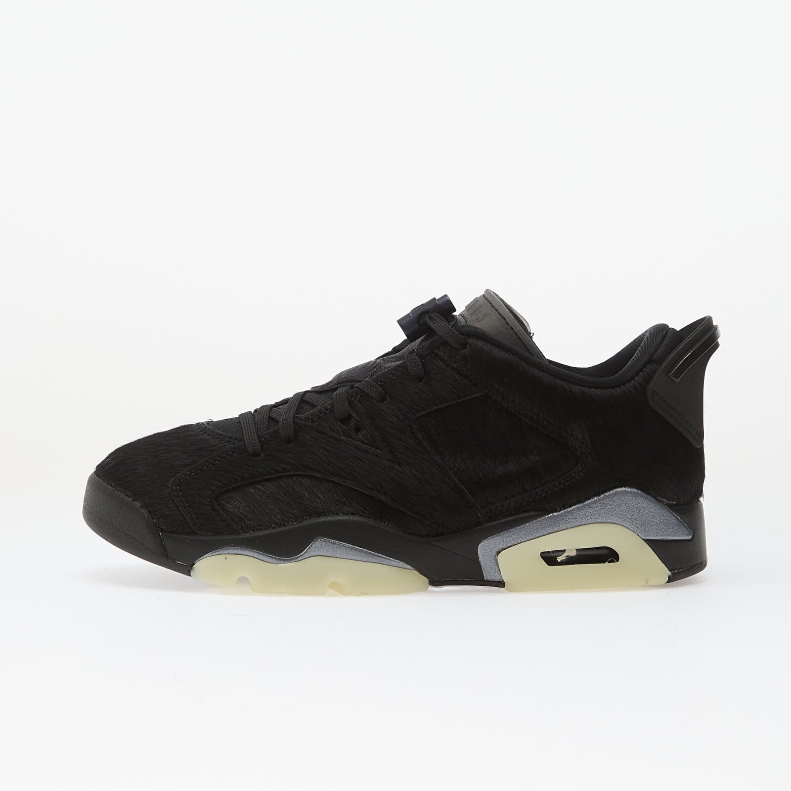 Jordan Сникърси Air 6 Retro Low "Blackout" W Black/ Black-Black