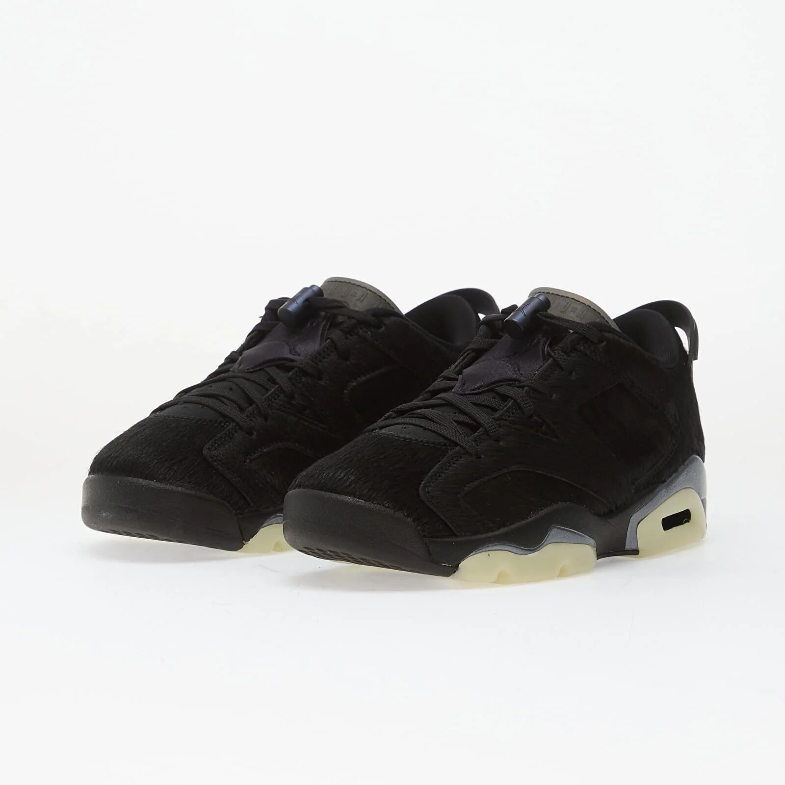 Jordan Сникърси Air 6 Retro Low "Blackout" W Black/ Black-Black