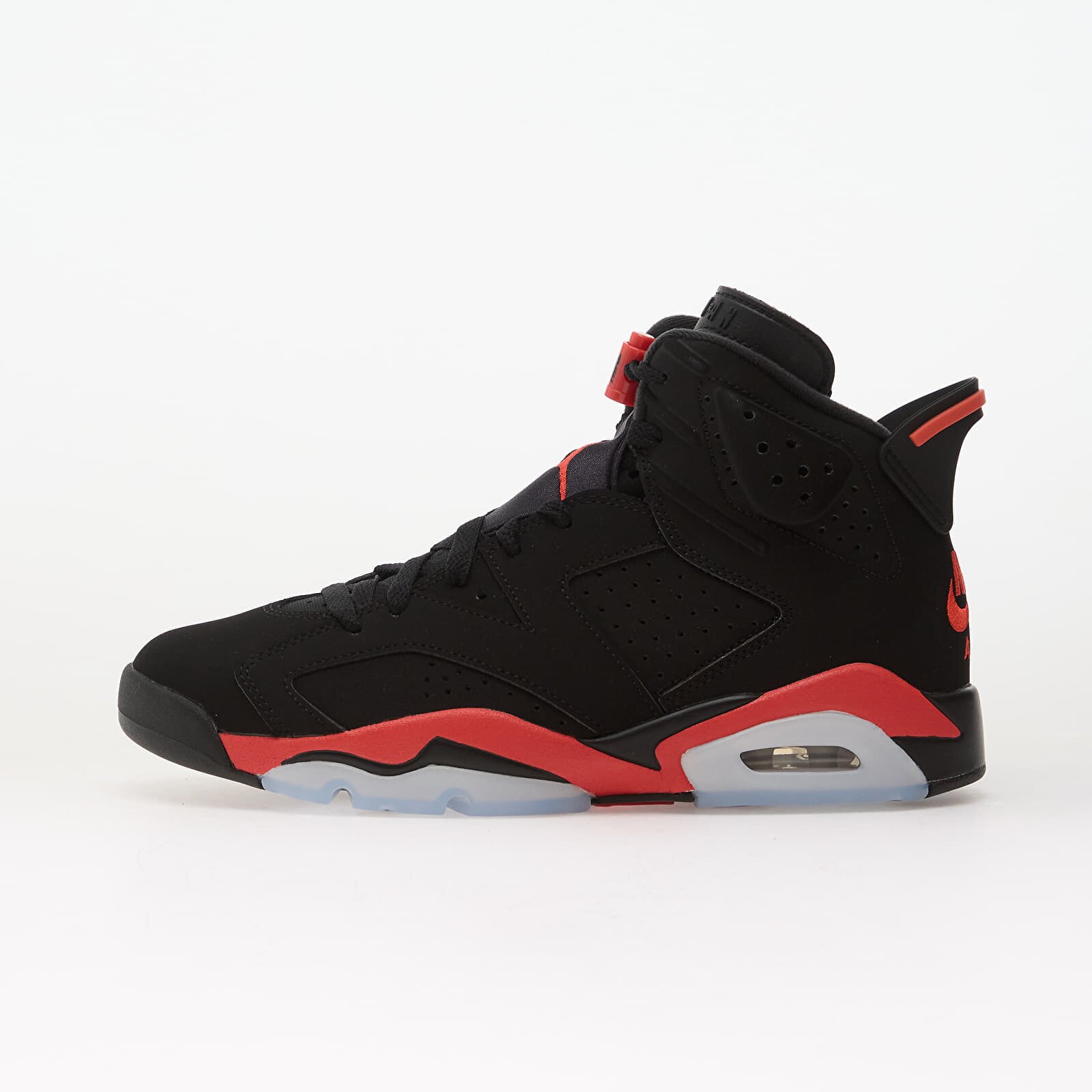 Jordan Сникърси Air 6 Retro "Reverse Infrared" Black/ Lt Crimson