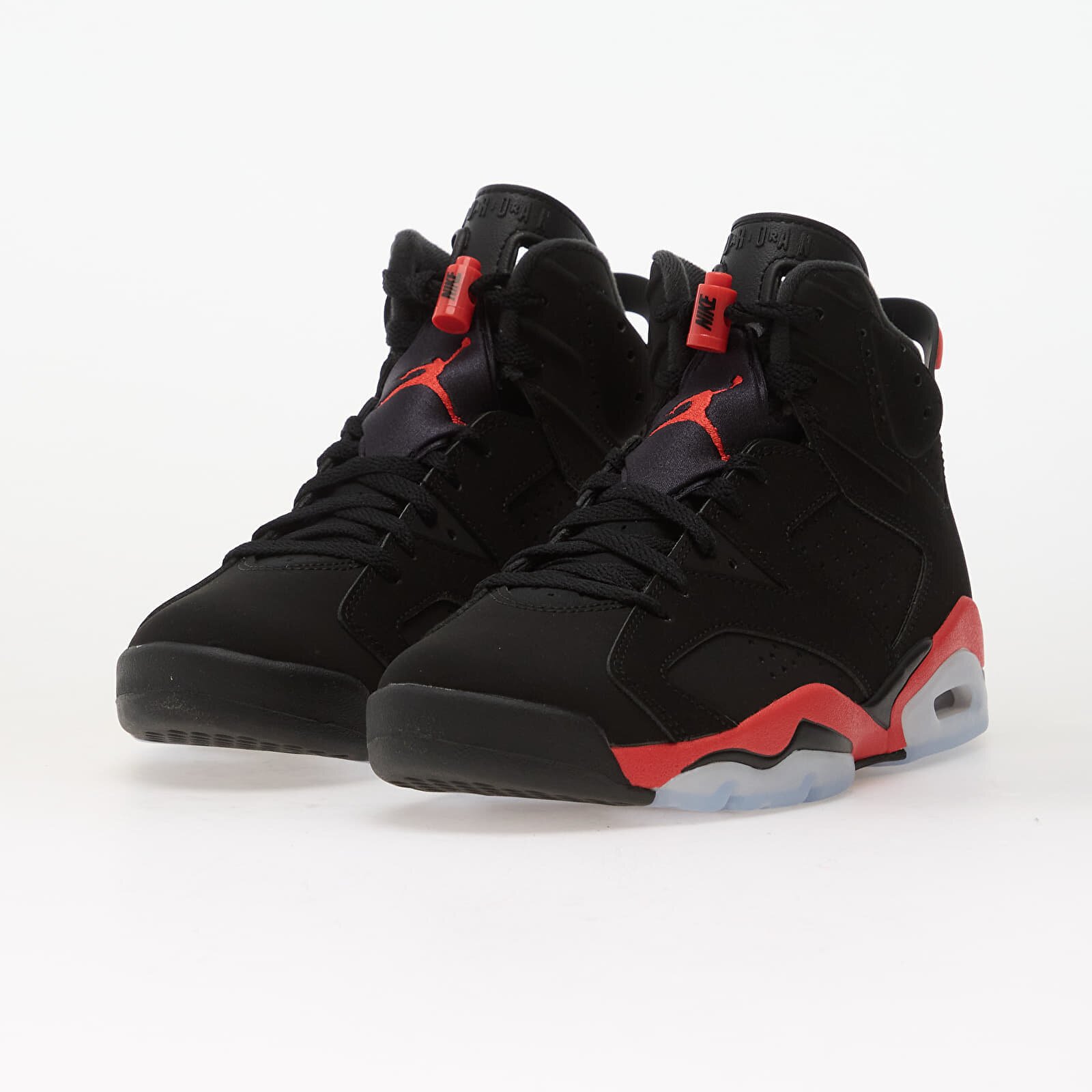 Jordan Сникърси Air 6 Retro "Reverse Infrared" Black/ Lt Crimson