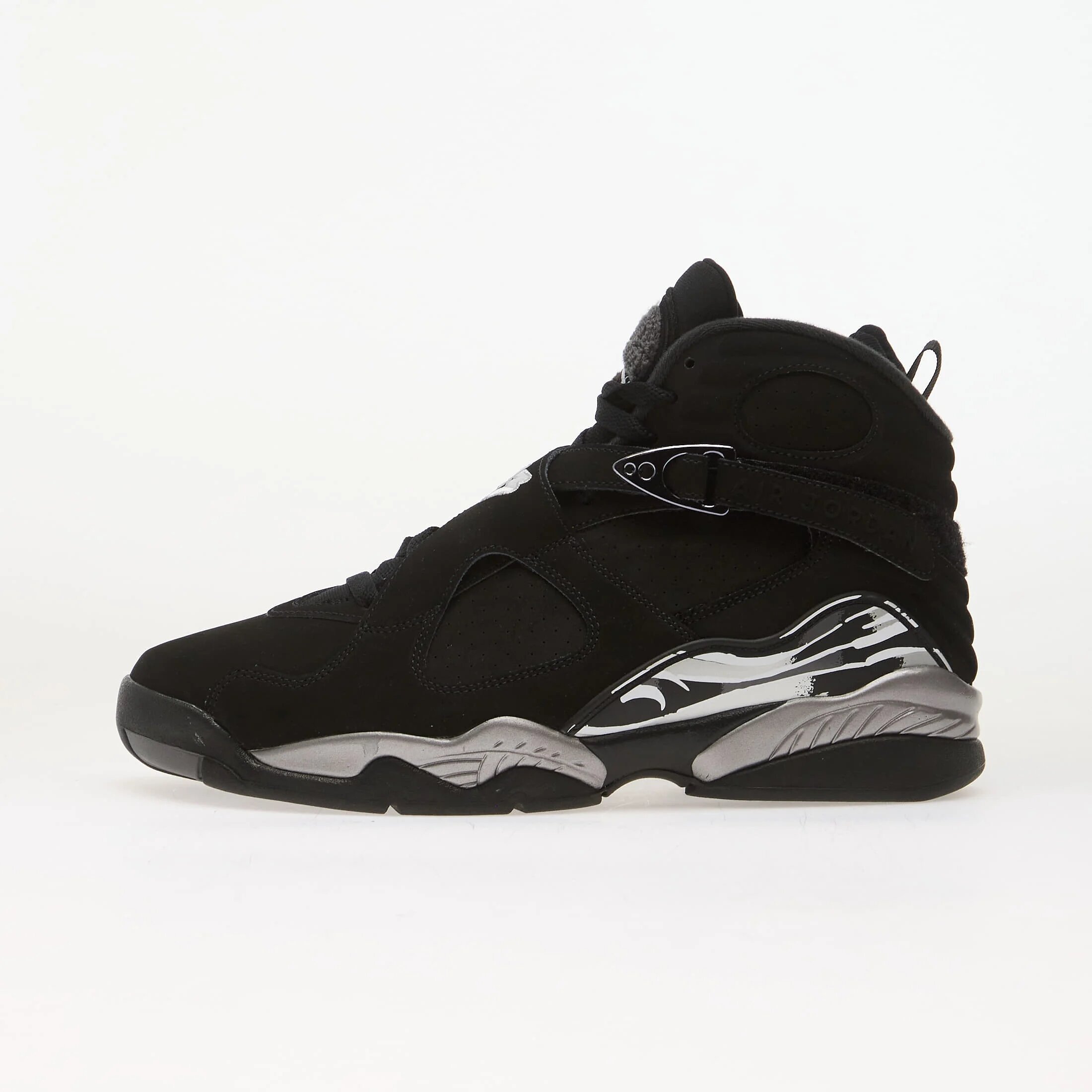 Jordan Сникърси Air 8 Retro "Chrome" Black/ White-Lt Graphite