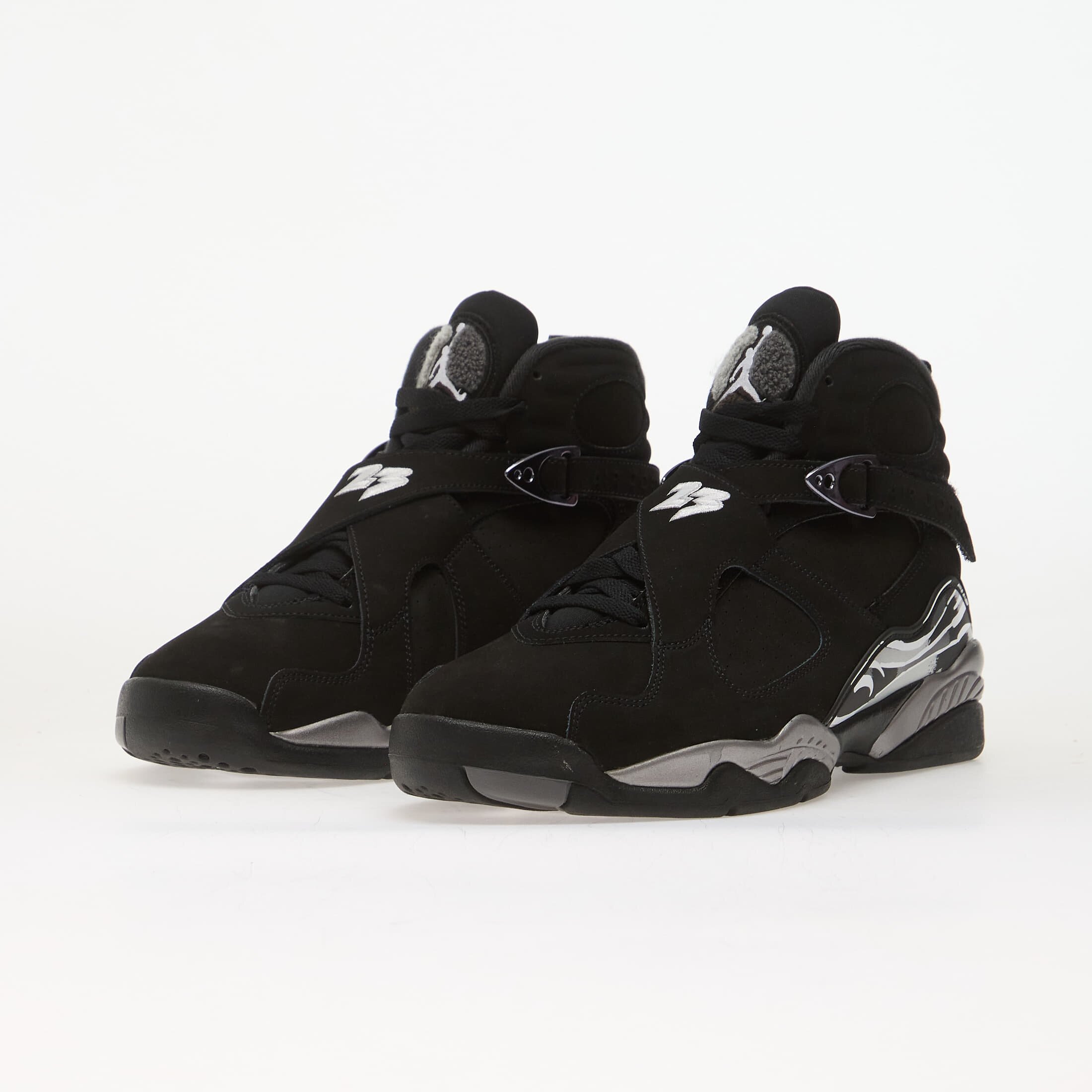 Jordan Сникърси Air 8 Retro "Chrome" Black/ White-Lt Graphite