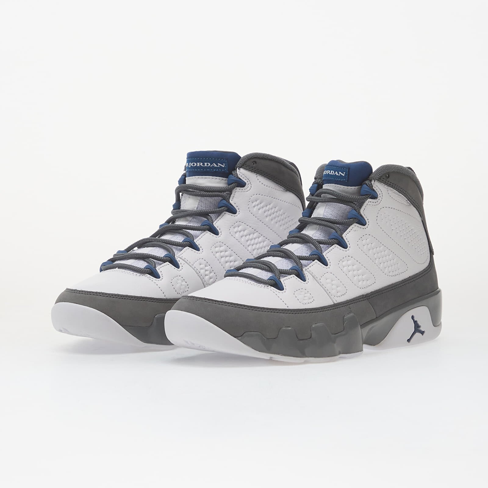 Jordan Сникърси Air 9 Retro "Flint Grey" White/ French Blue-Flint Grey