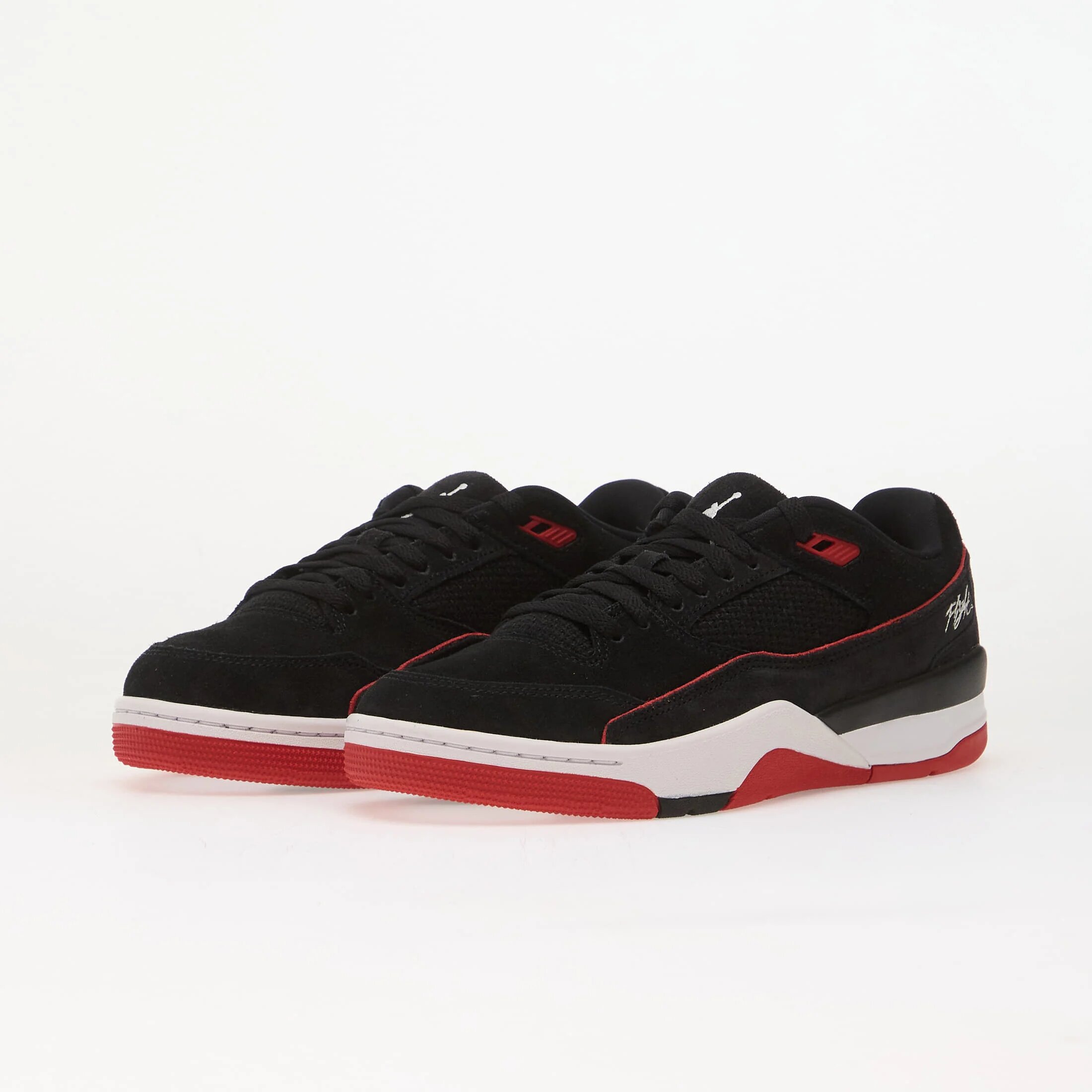 Jordan Сникърси Flight Court Black/ White-University Red