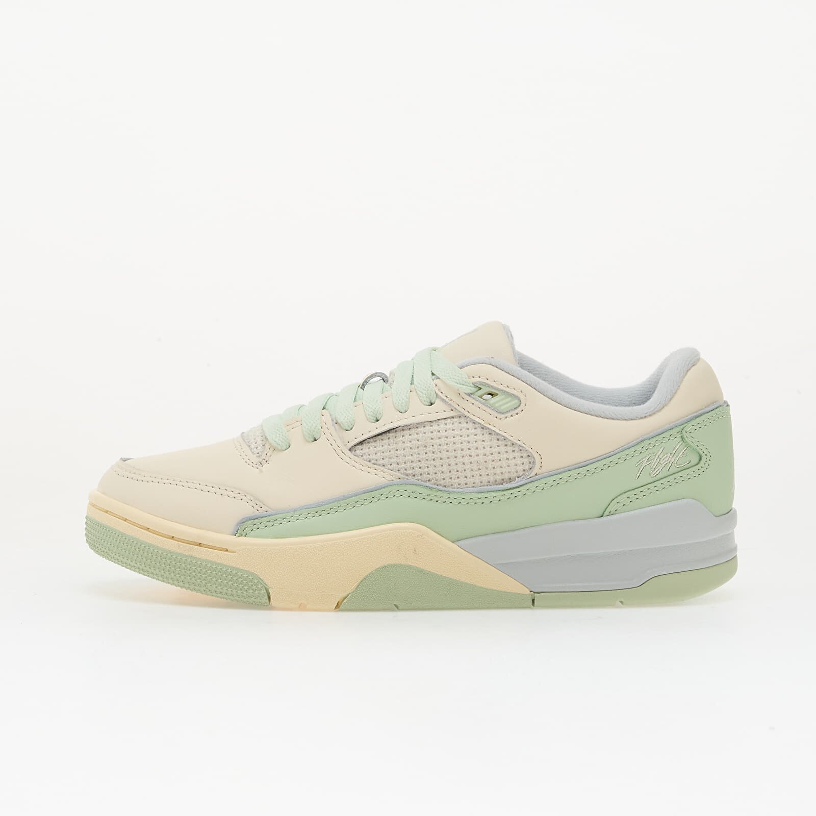 Jordan Сникърси Flight Court Pale Ivory/ Jade Aura-Aura-Muslin