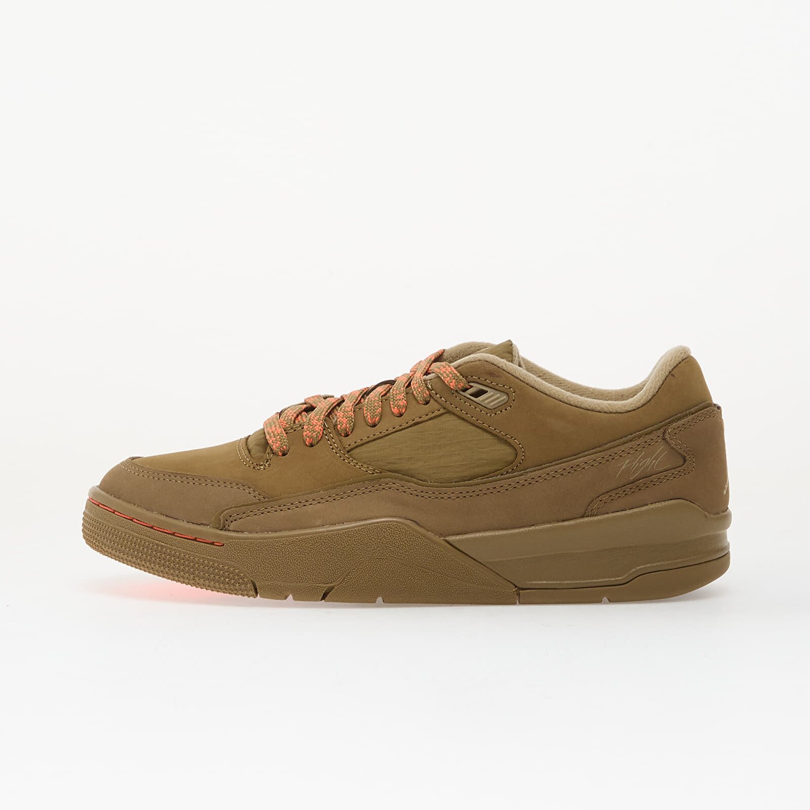Jordan Сникърси Flight Court Se Brown Kelp/ Khaki-Wild Mango