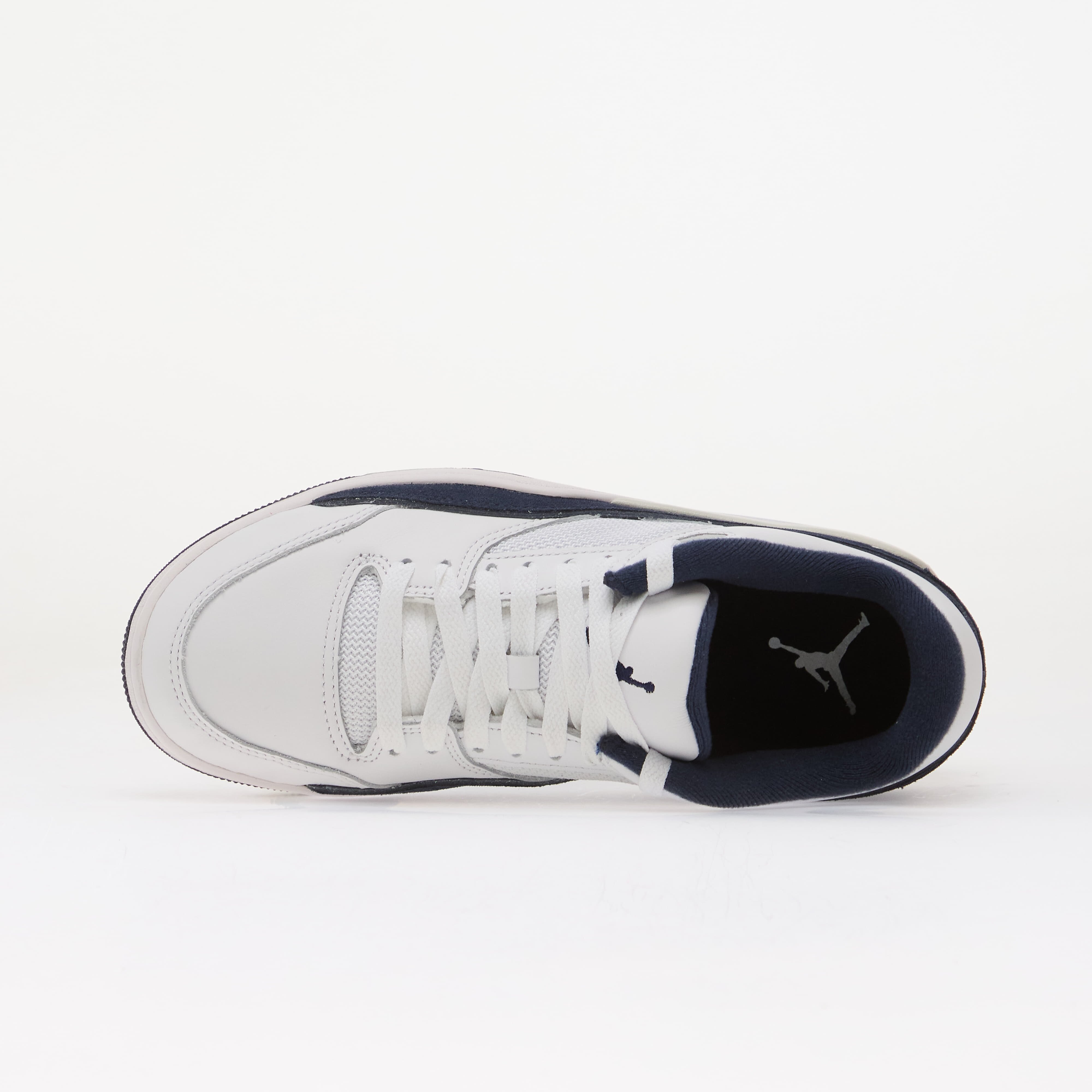Jordan Сникърси Flight Court White/ College Navy-Lt Smoke Grey