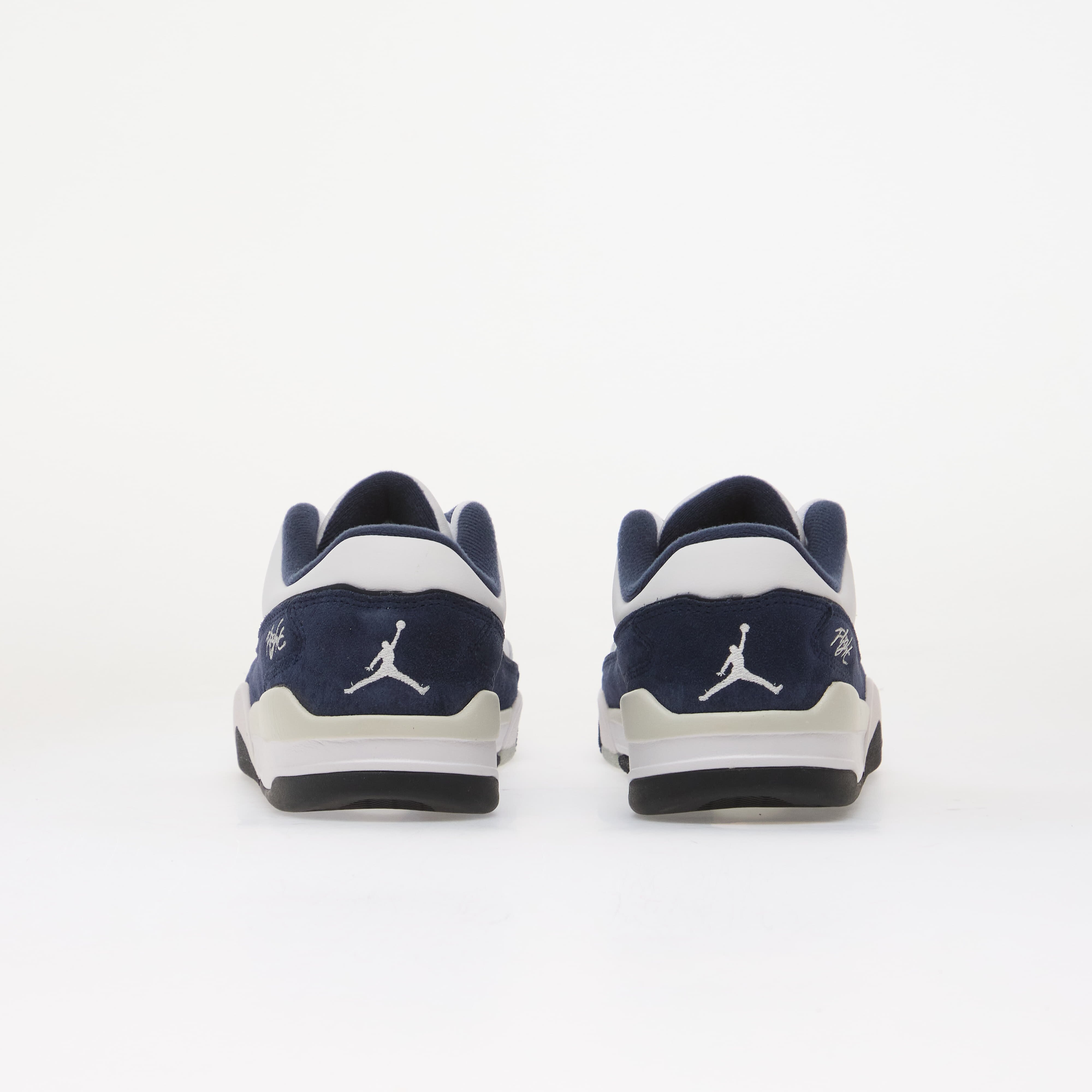 Jordan Сникърси Flight Court White/ College Navy-Lt Smoke Grey