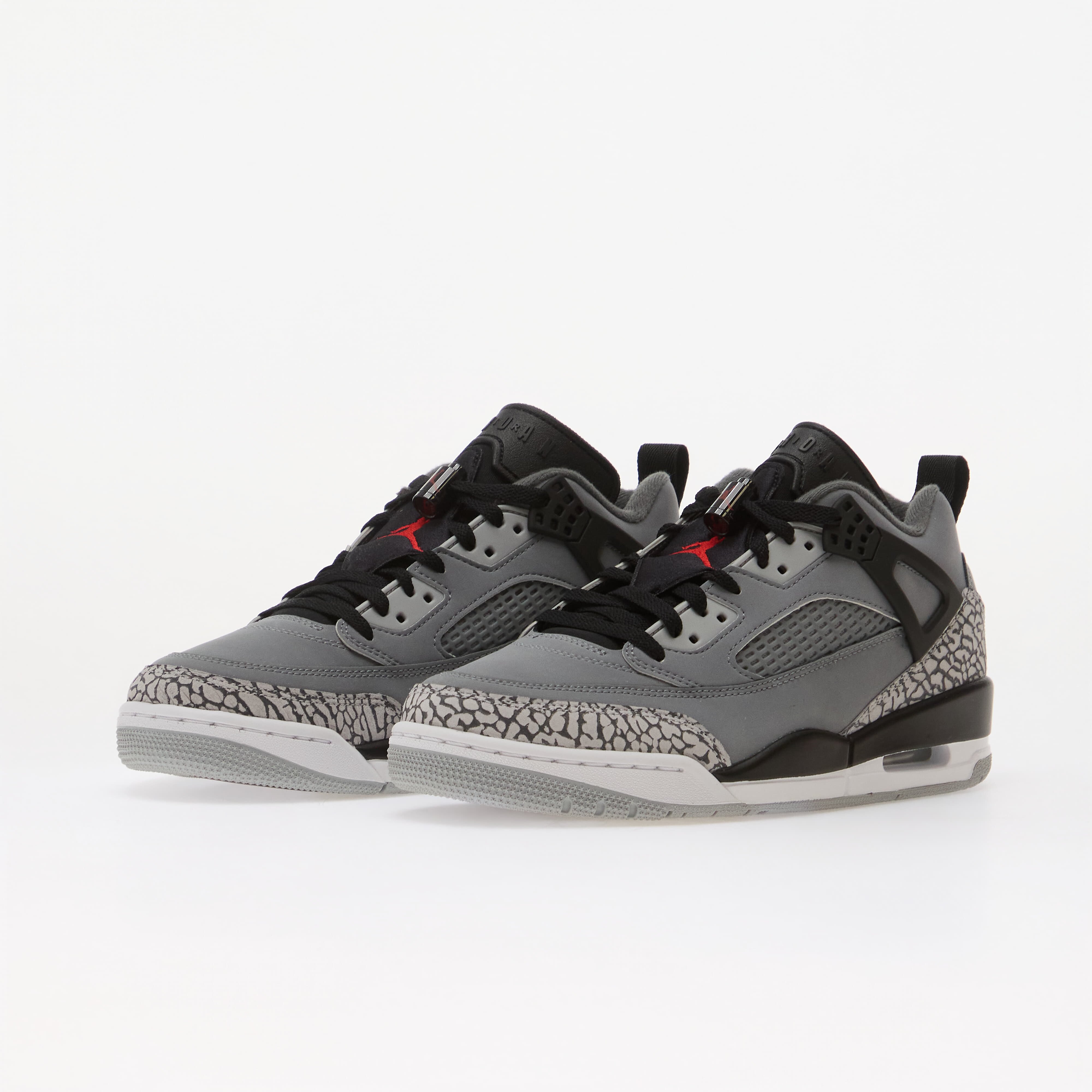 Jordan Сникърси Spizike Low Cool Grey/ University Red-Black-Wolf Grey