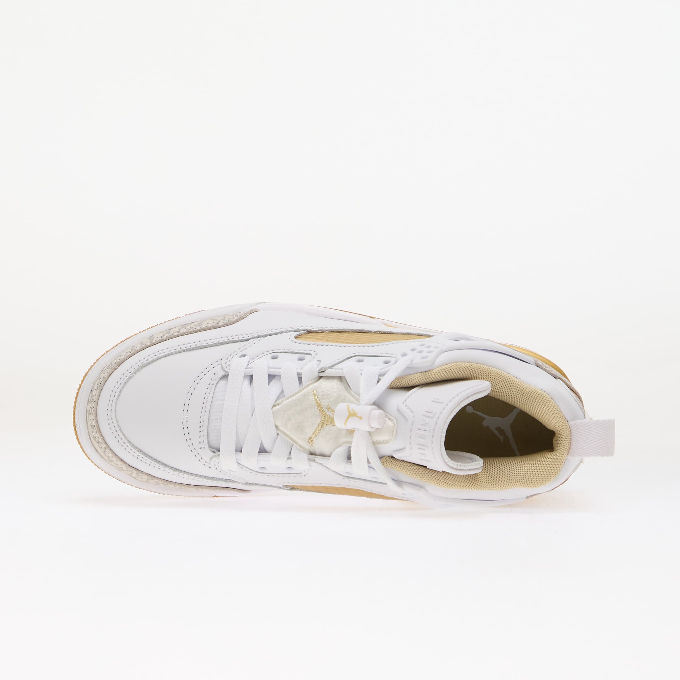 Jordan Сникърси Spizike Low White/ Metallic Gold-Neutral Grey-Tm Gold