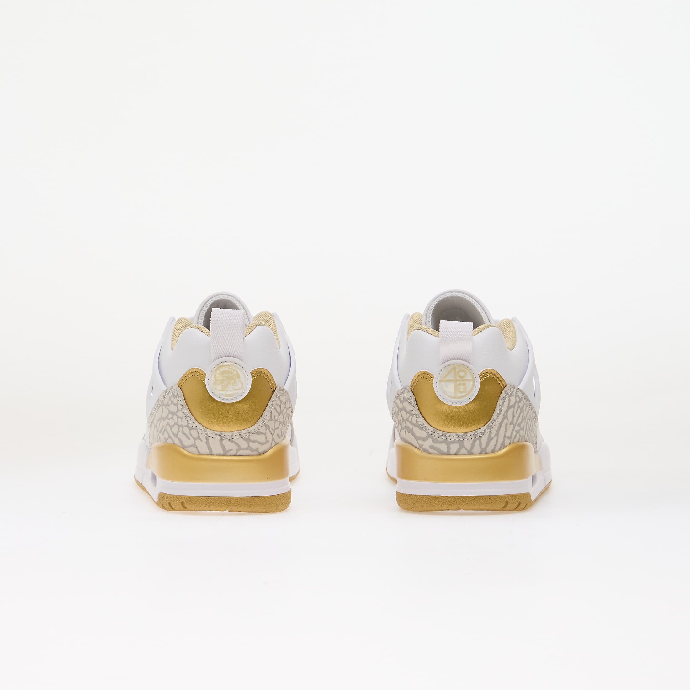 Jordan Сникърси Spizike Low White/ Metallic Gold-Neutral Grey-Tm Gold