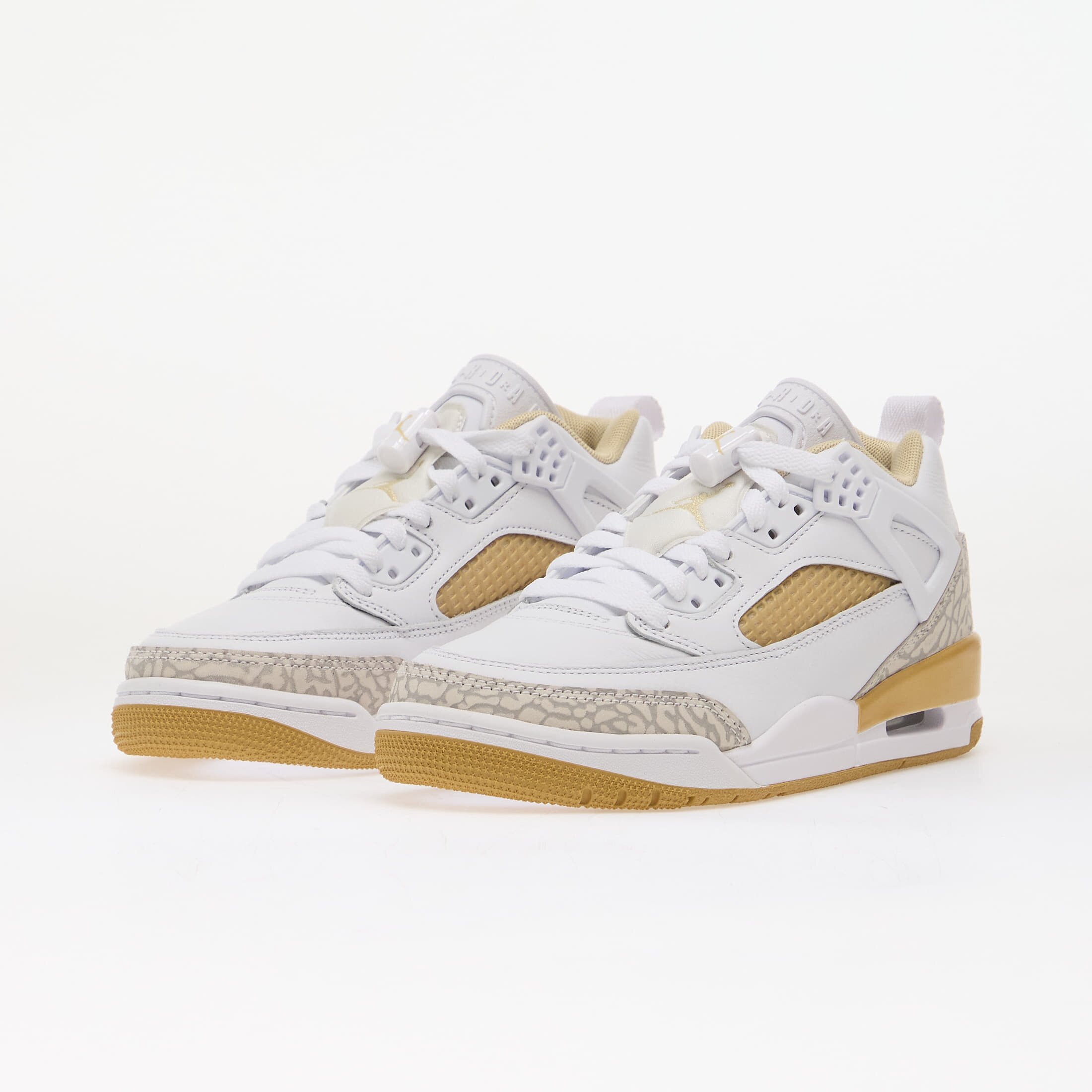 Jordan Сникърси Spizike Low White/ Metallic Gold-Neutral Grey-Tm Gold