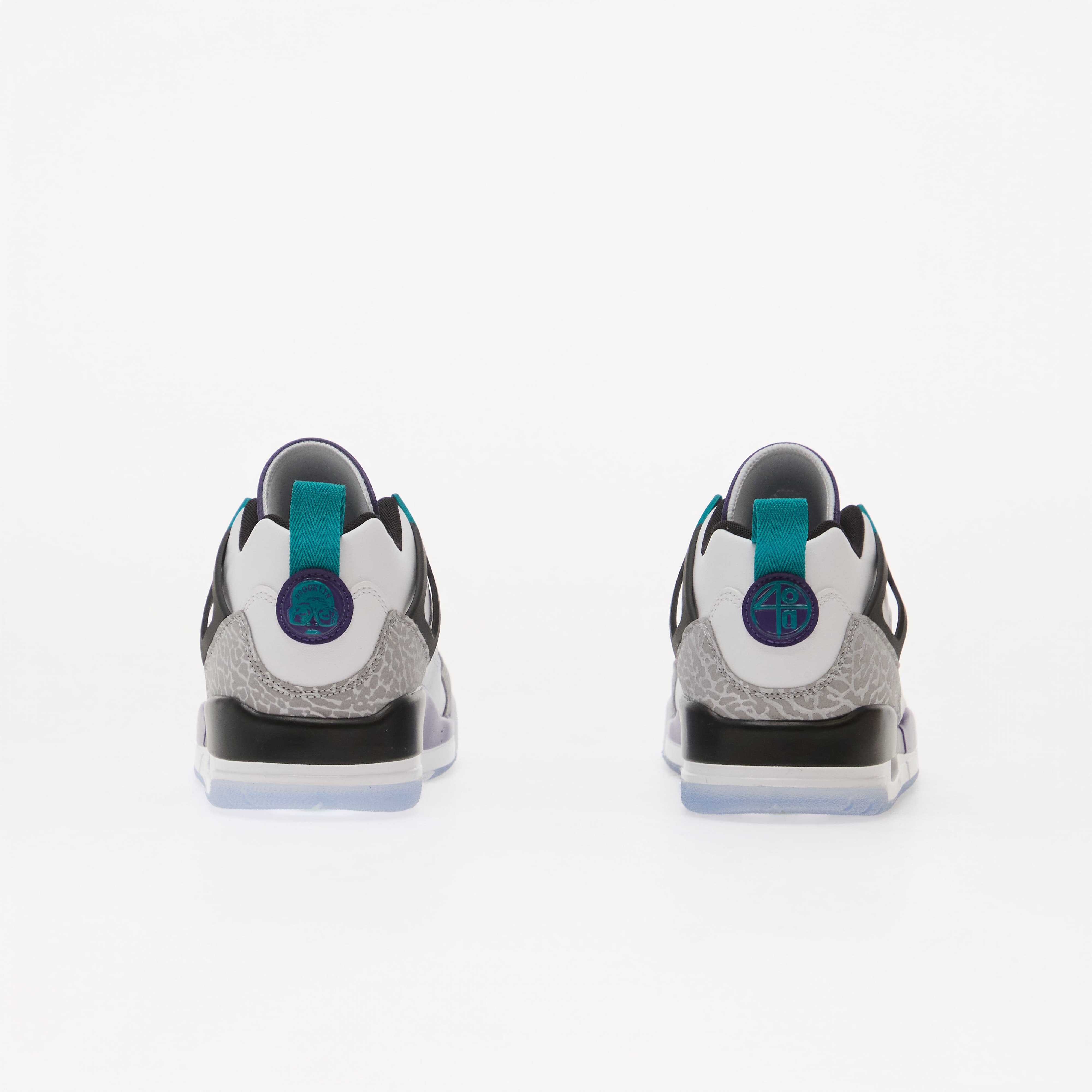 Jordan Сникърси Spizike Low White/ Rio Teal-Court Purple
