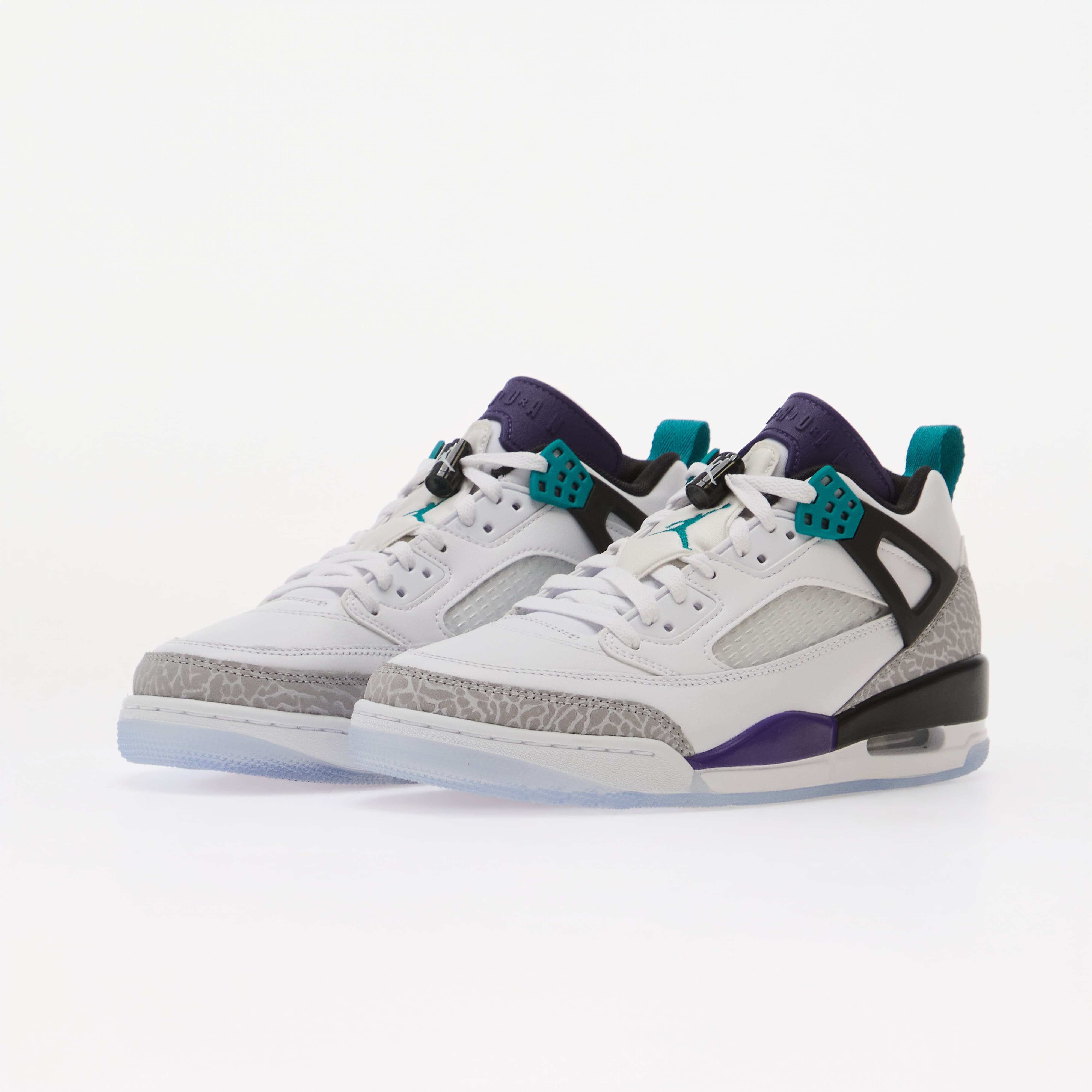 Jordan Сникърси Spizike Low White/ Rio Teal-Court Purple