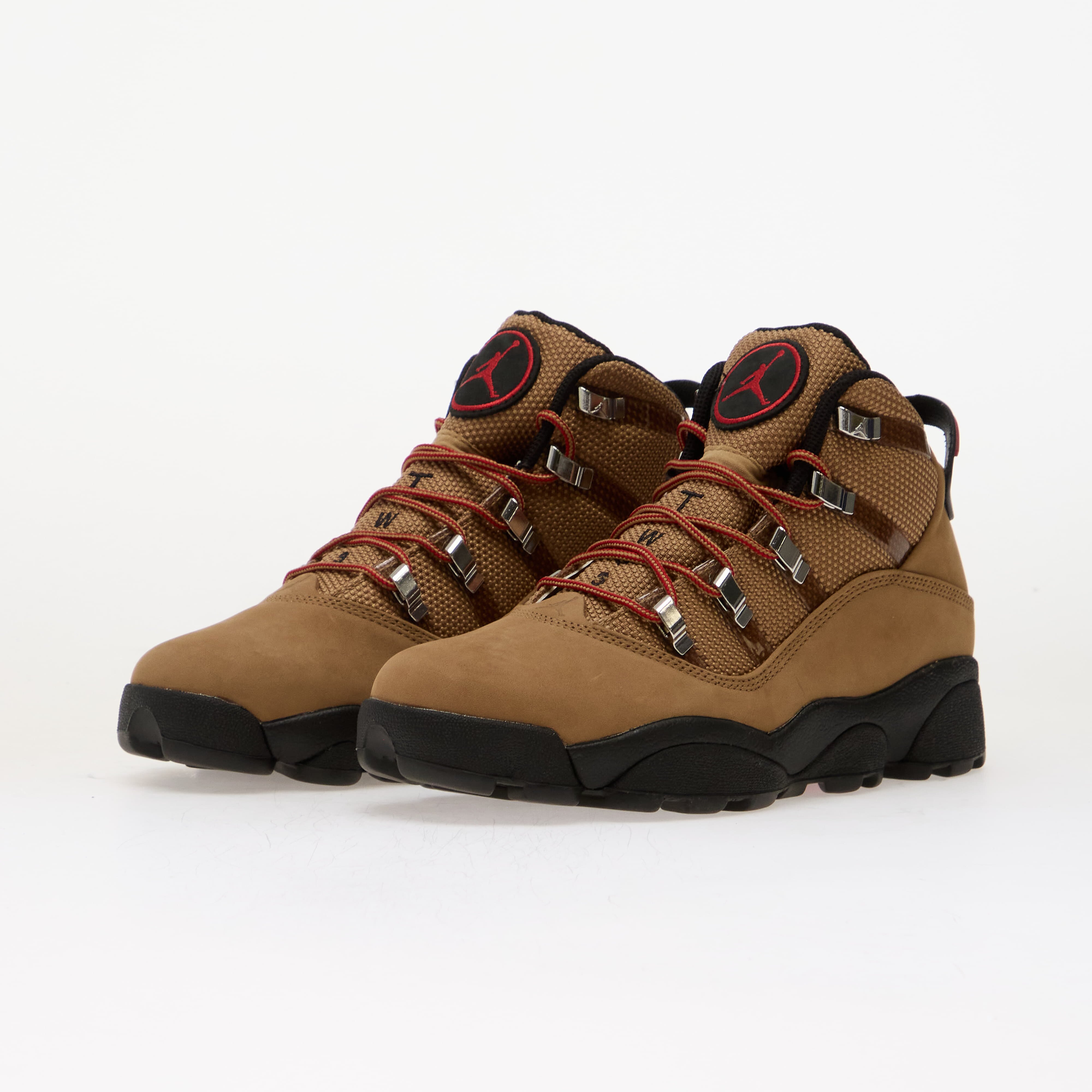 Jordan Сникърси Winterized 6 Rings Rocky Tan/ Black-Varsity Red