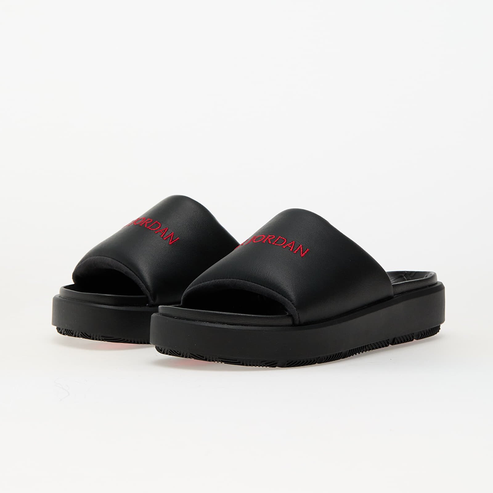 Jordan Sophia Women's Slides Black/ Gym Red-Black