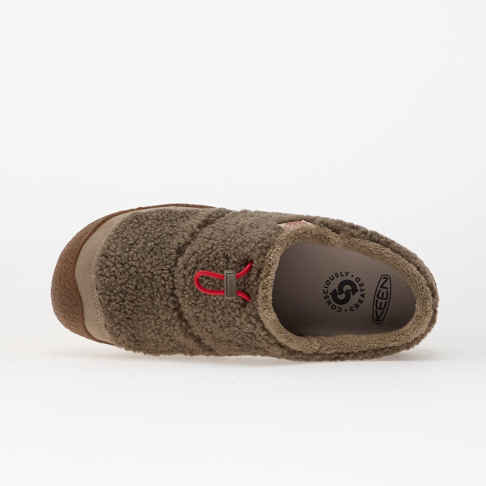 Keen Howser Iii Slide Women Brindle/ Brindle Sherpa Fleece