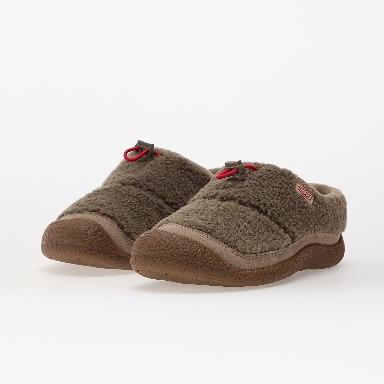 Keen Howser Iii Slide Women Brindle/ Brindle Sherpa Fleece