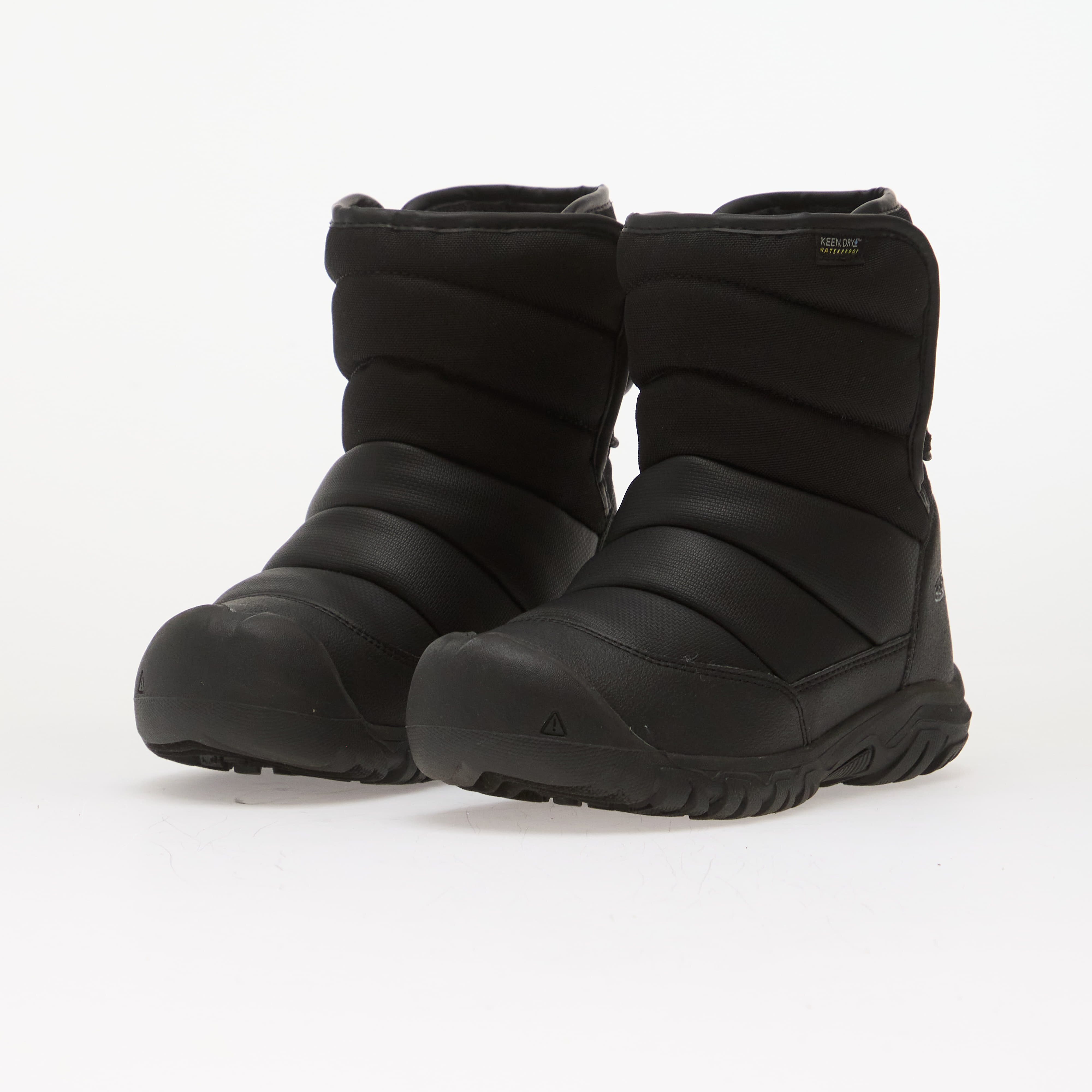Keen Обувки Puffrider WP Youth Black/ Steel Grey