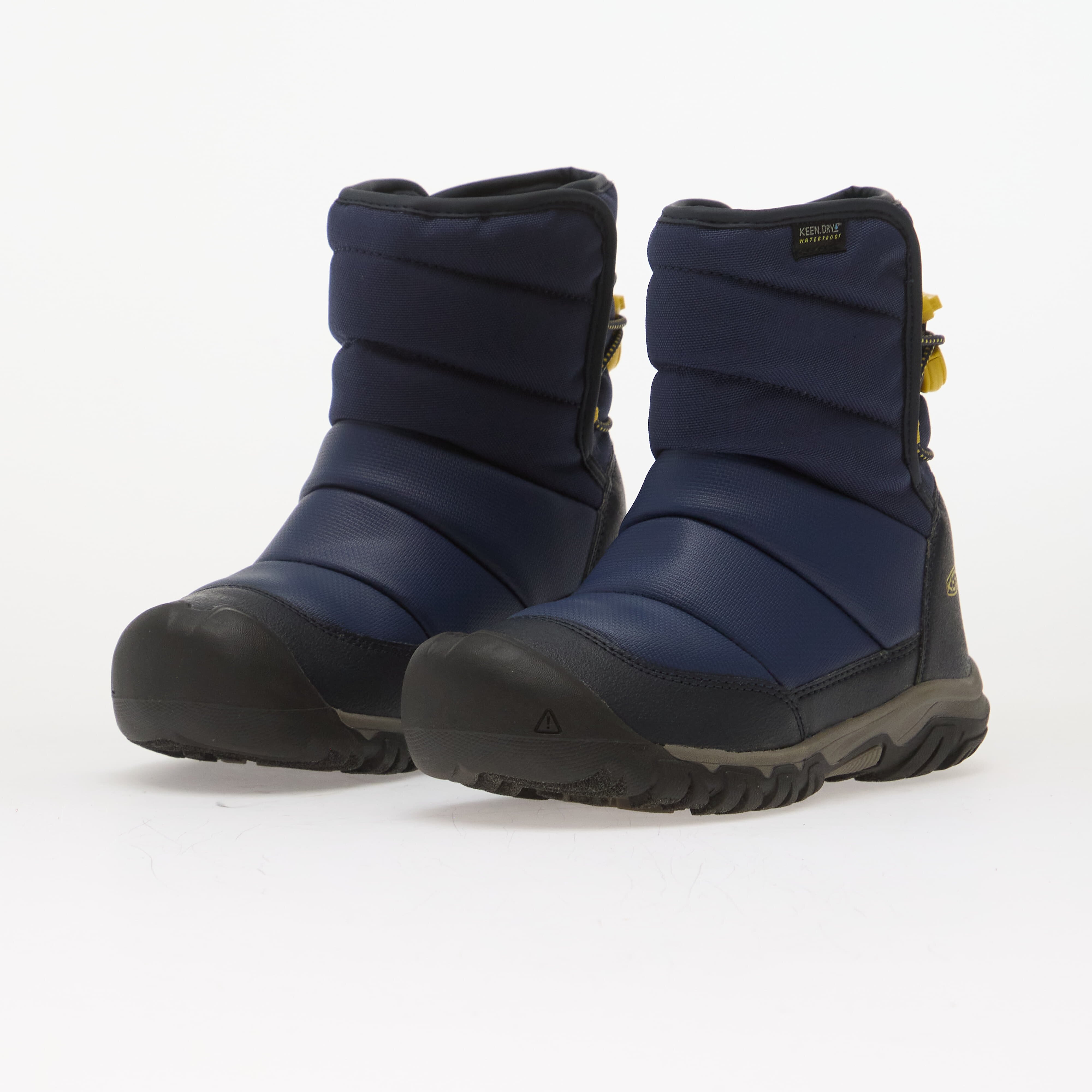 Keen Обувки Puffrider WP Youth Naval Academy/ Mango Mint