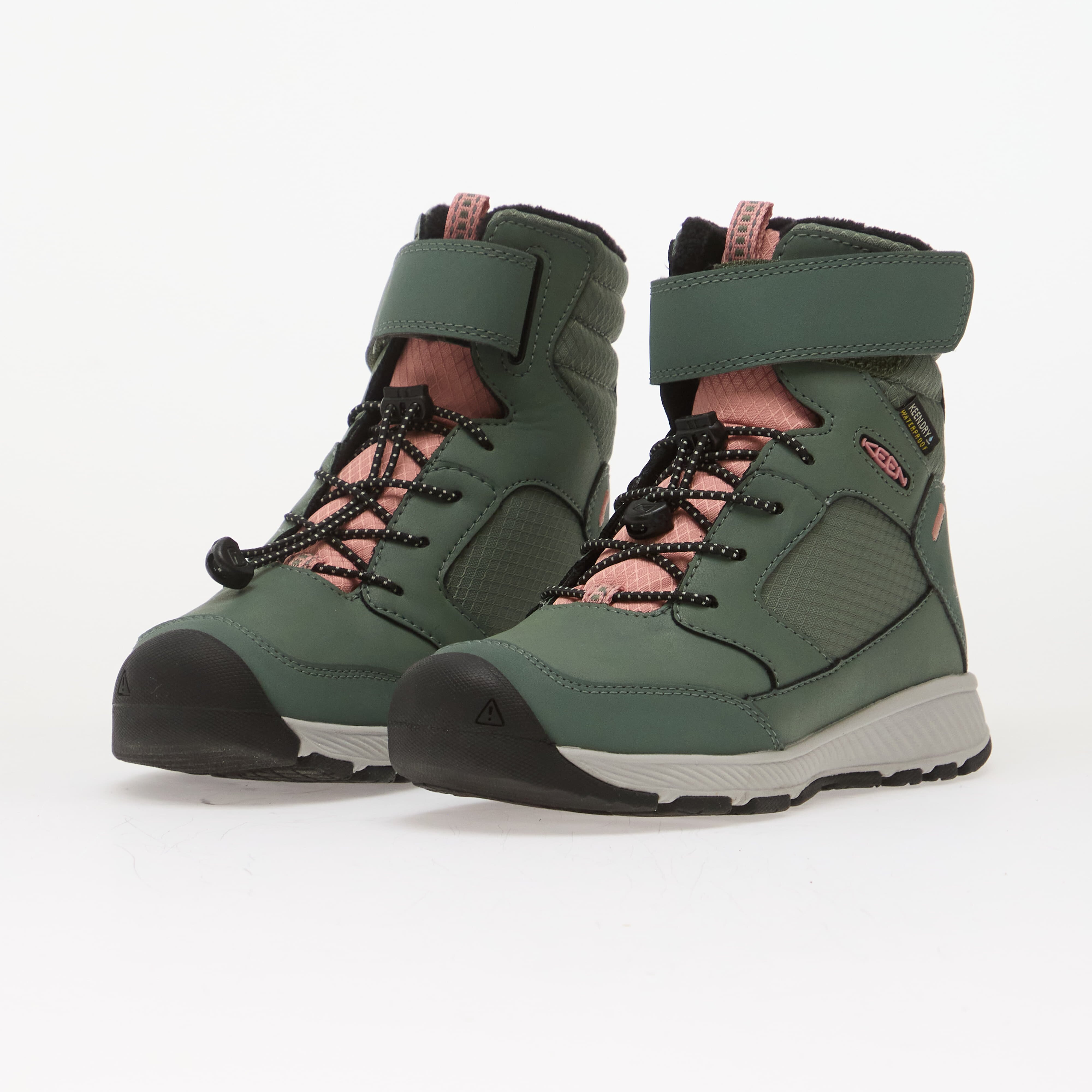 Keen Обувки Skua Winter WP Youth Dark Forest/ Rose Elegance