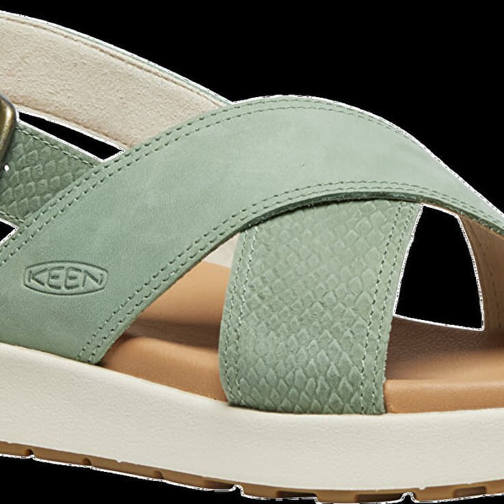 Keen Сникърси Elle Luxe Cross Strap Granite Green/ Granite Green