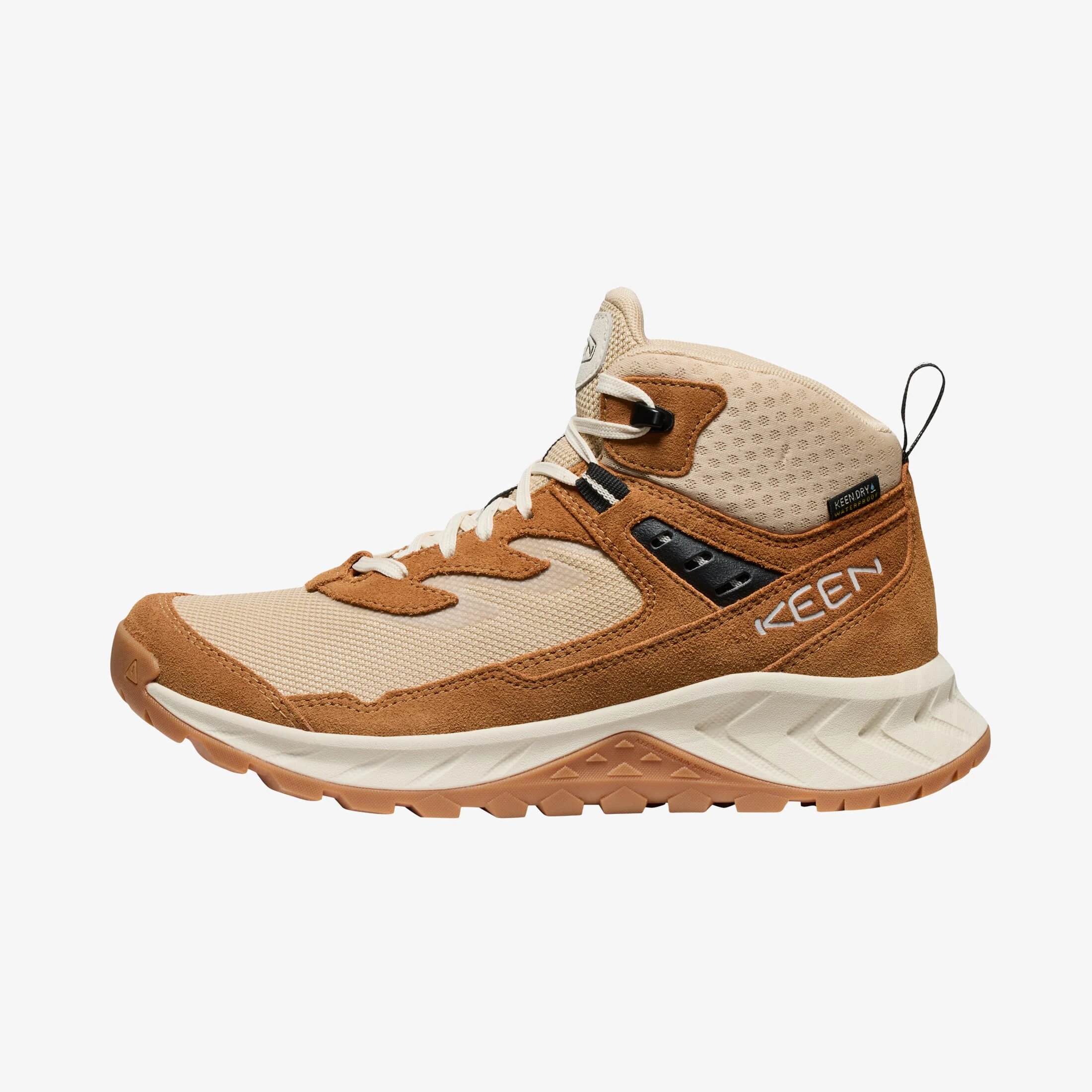 Keen Сникърси Hightrail Mid Wp Safari/ Chipmunk
