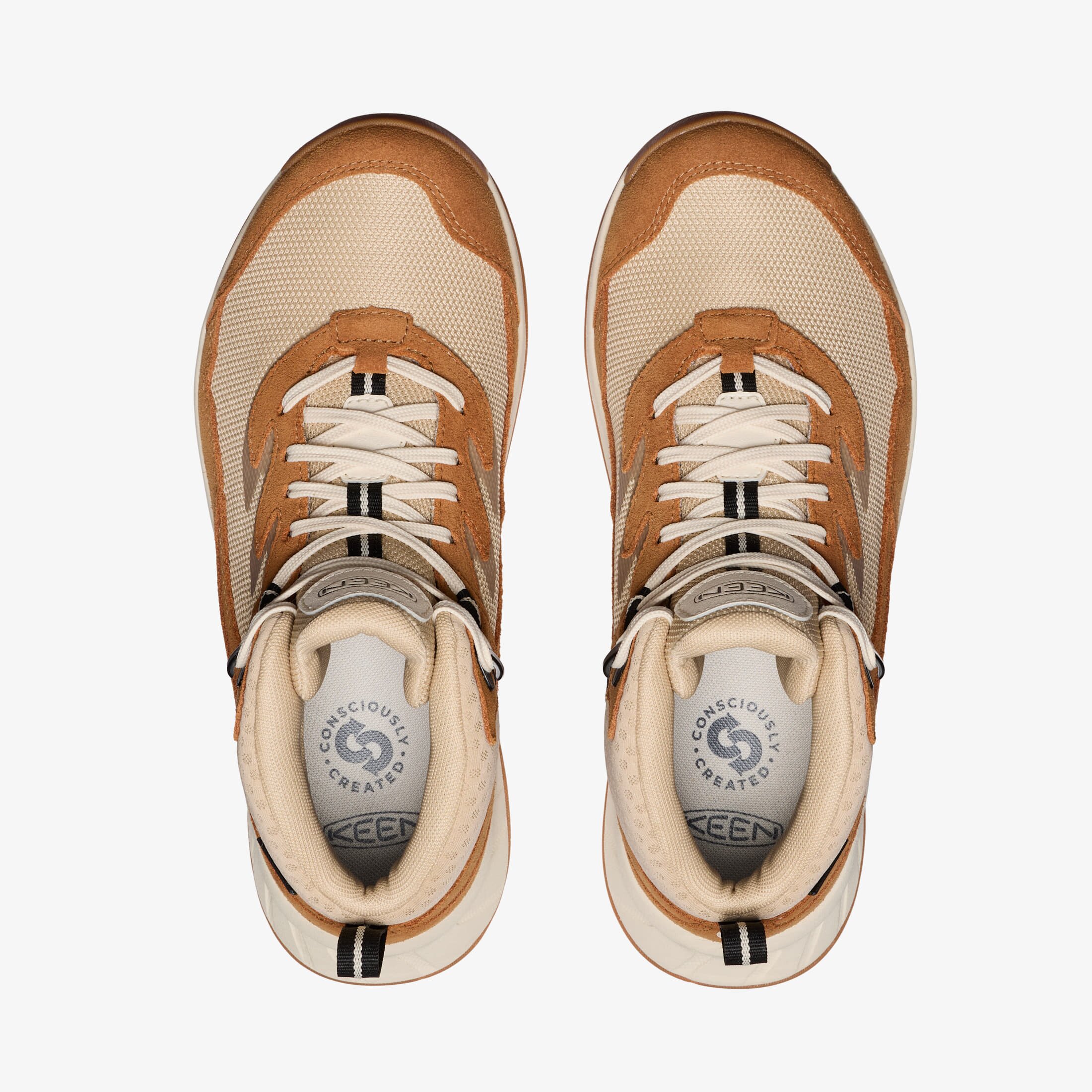 Keen Сникърси Hightrail Mid Wp Safari/ Chipmunk