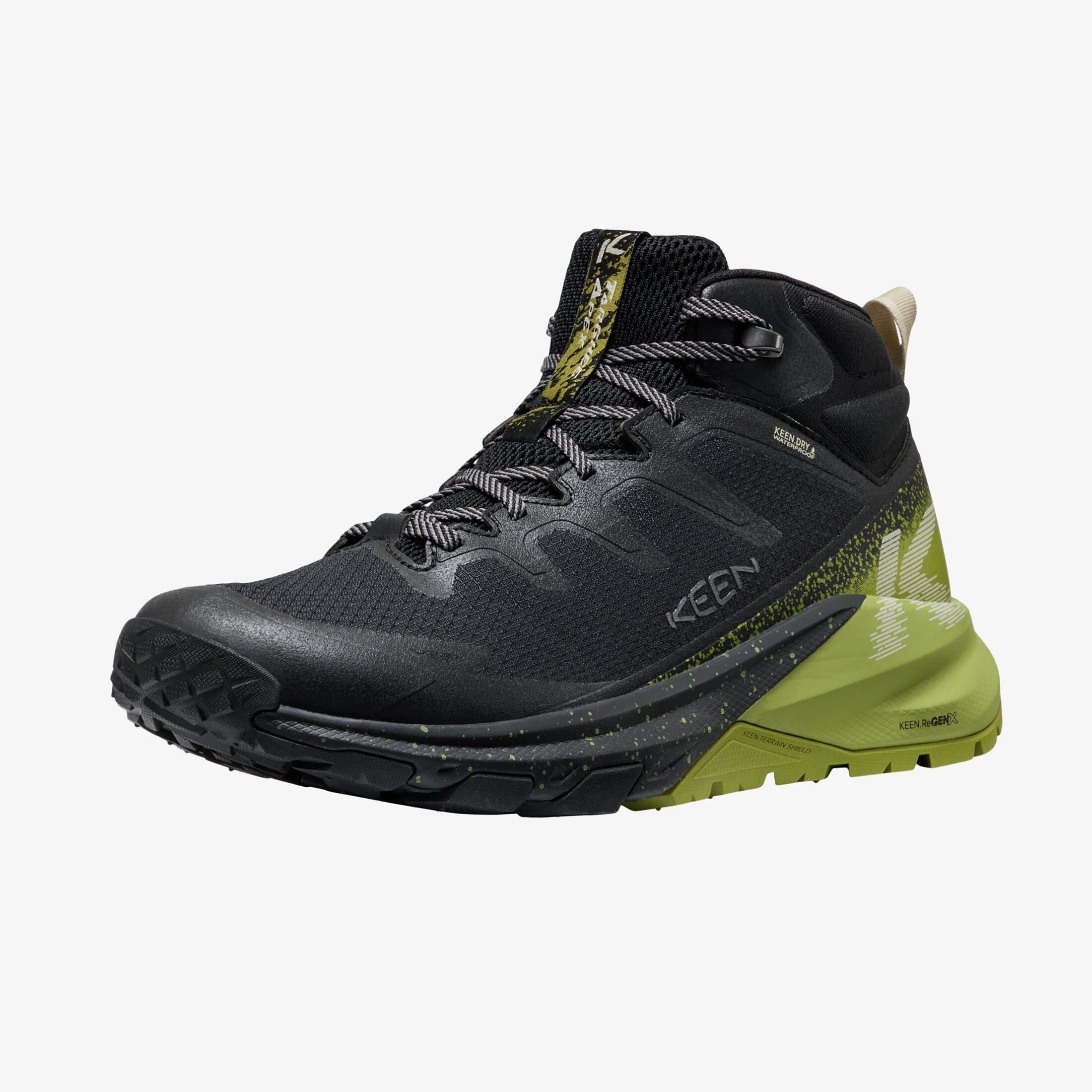 Keen Сникърси Targhee Apex Mid Wp Men Black/ Golden Cypress