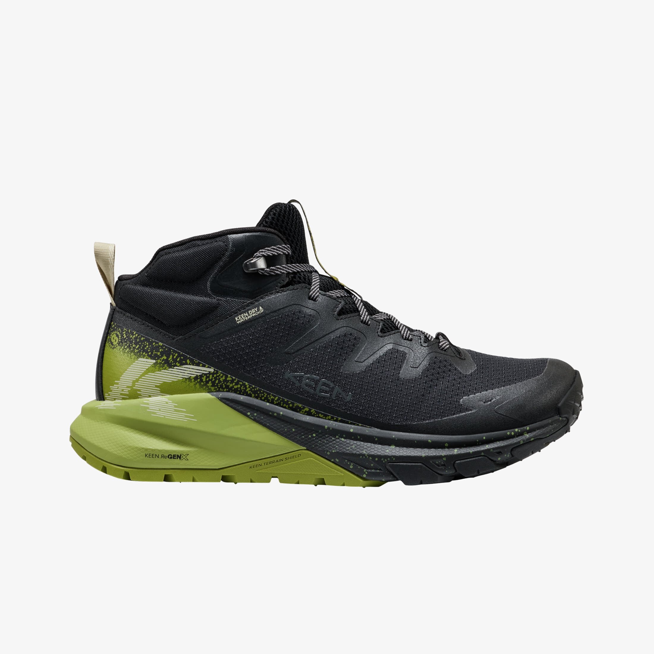 Keen Сникърси Targhee Apex Mid Wp Men Black/ Golden Cypress