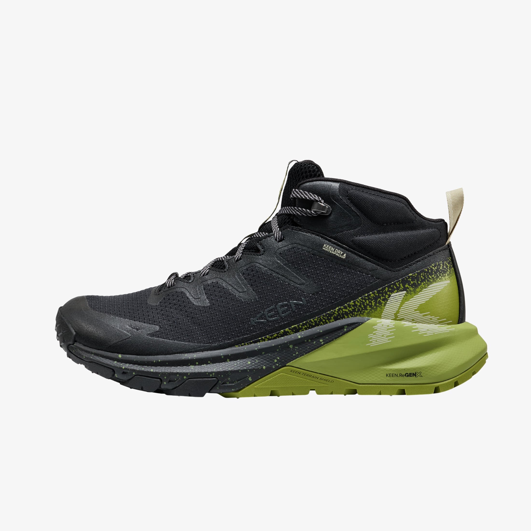 Keen Сникърси Targhee Apex Mid Wp Men Black/ Golden Cypress