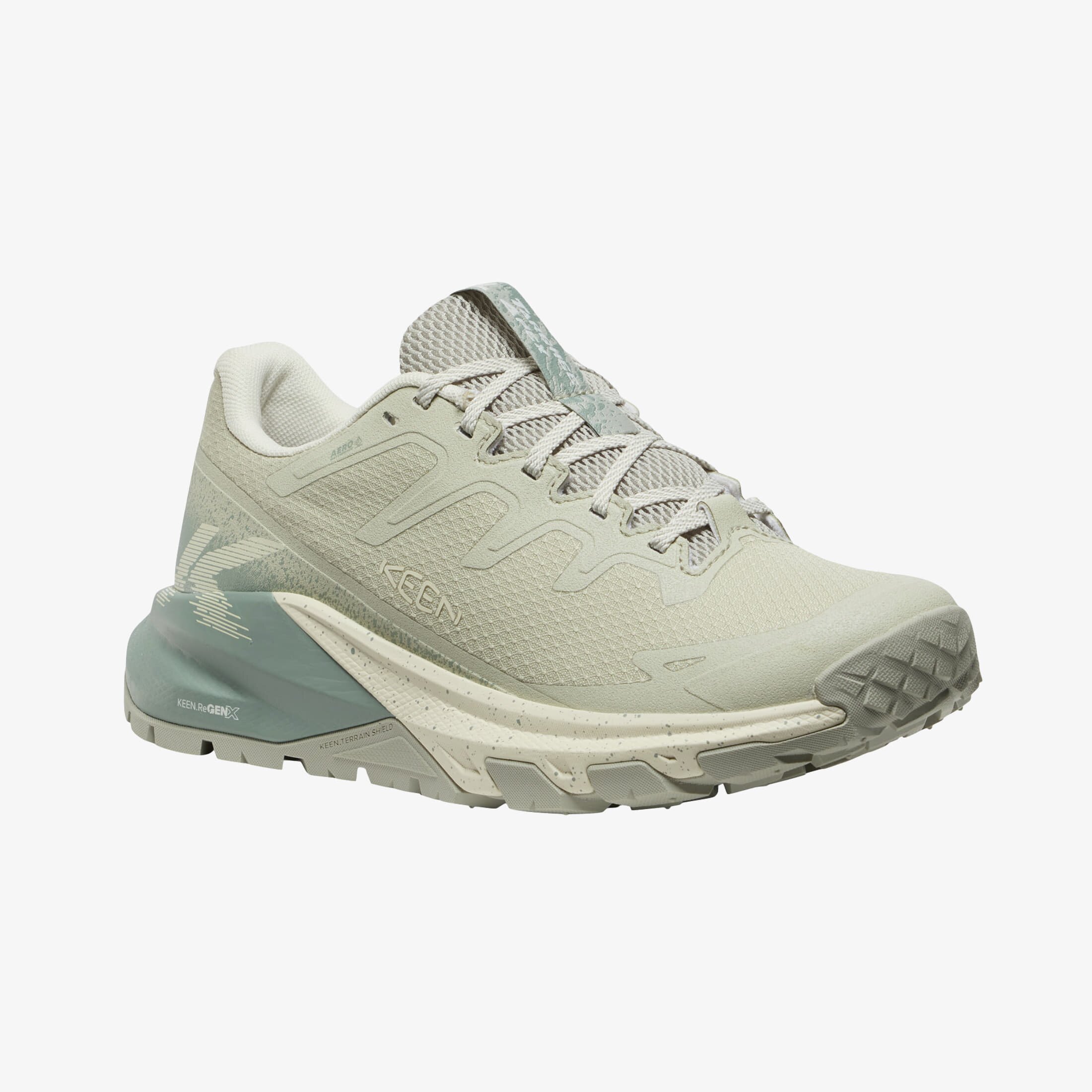 Keen Сникърси Targhee Apex Wp Women Abbey Stone/ Birch