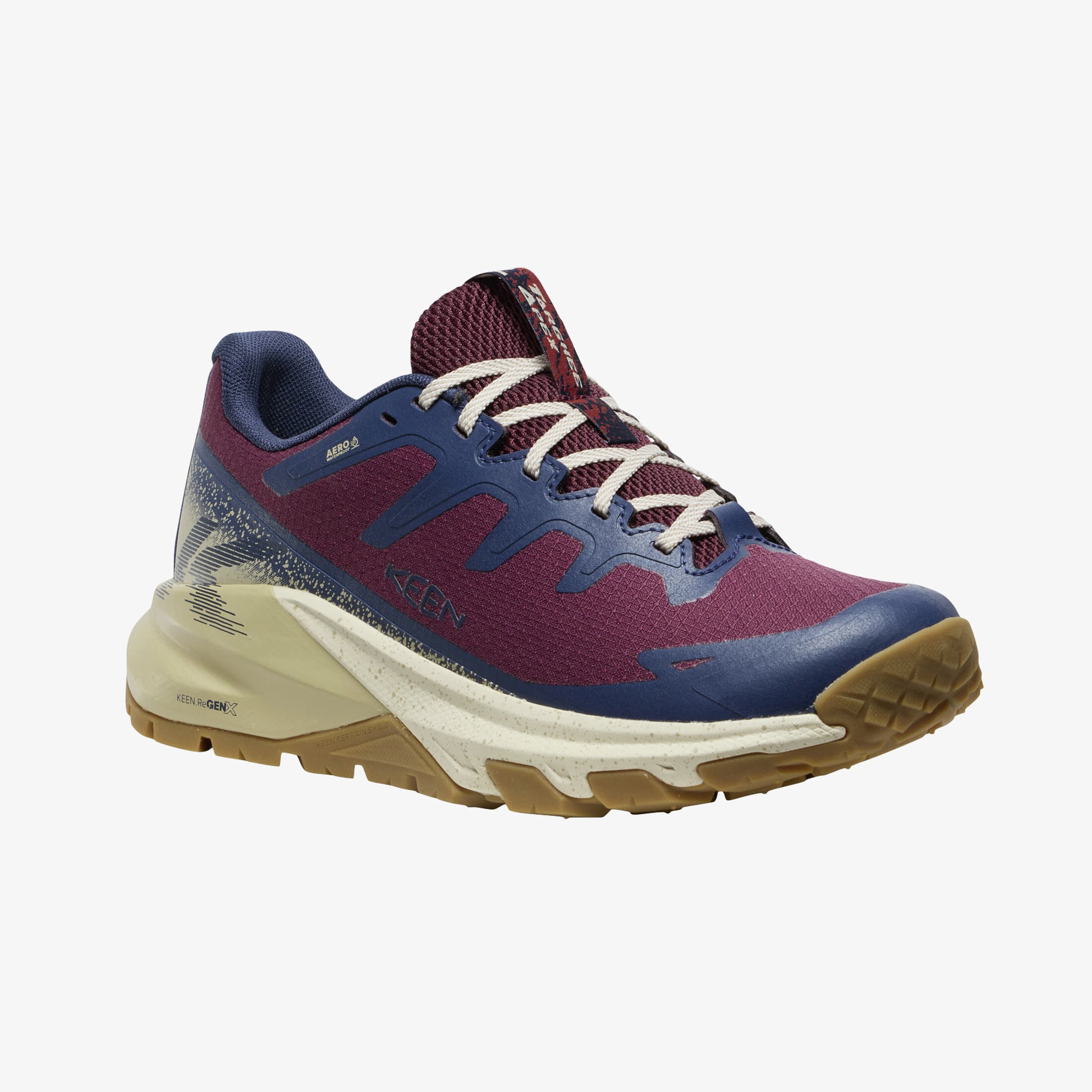 Keen Сникърси Targhee Apex Wp Women Fig/ Naval Academy