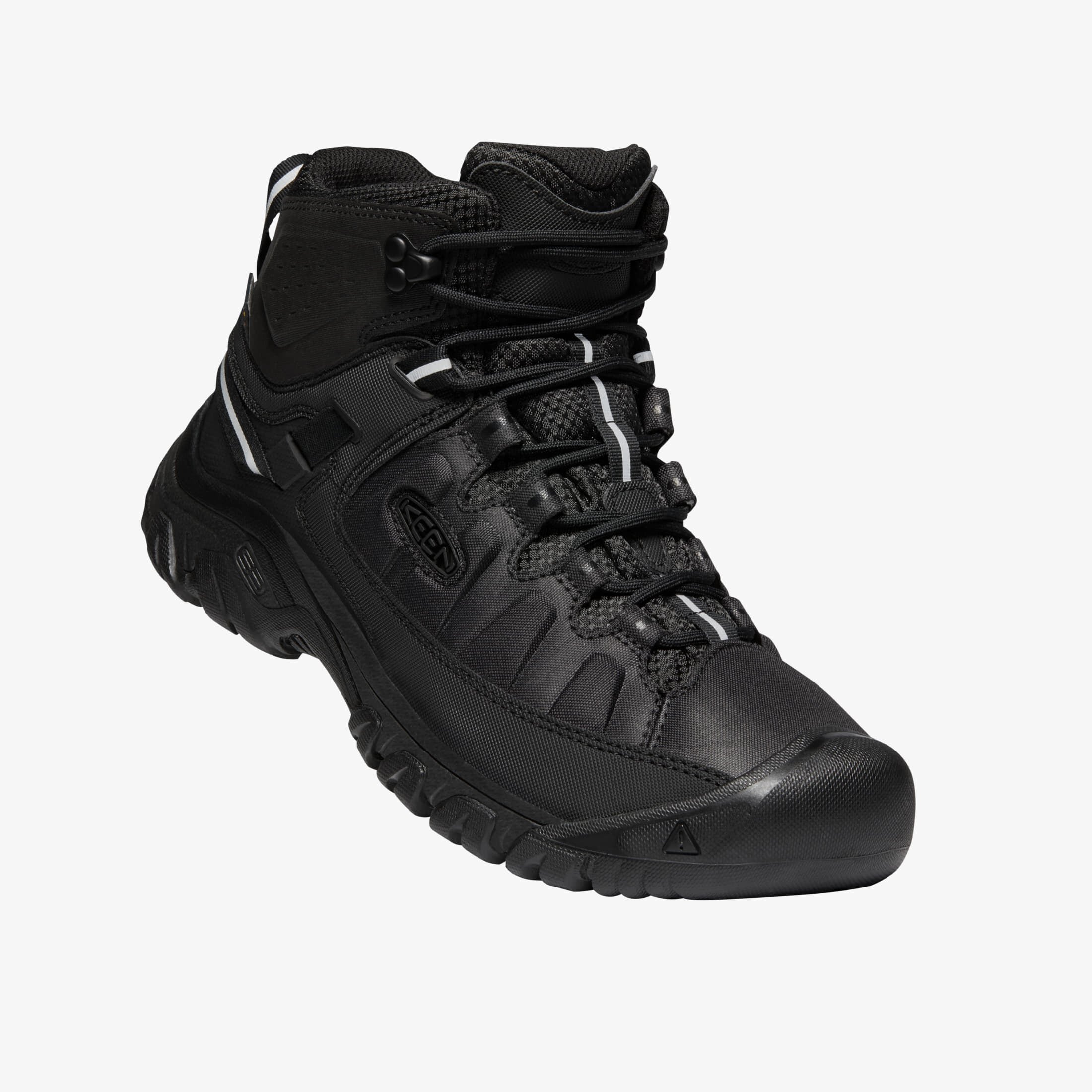 Keen Сникърси Targhee Exp Mid Wp Men Black/ Black