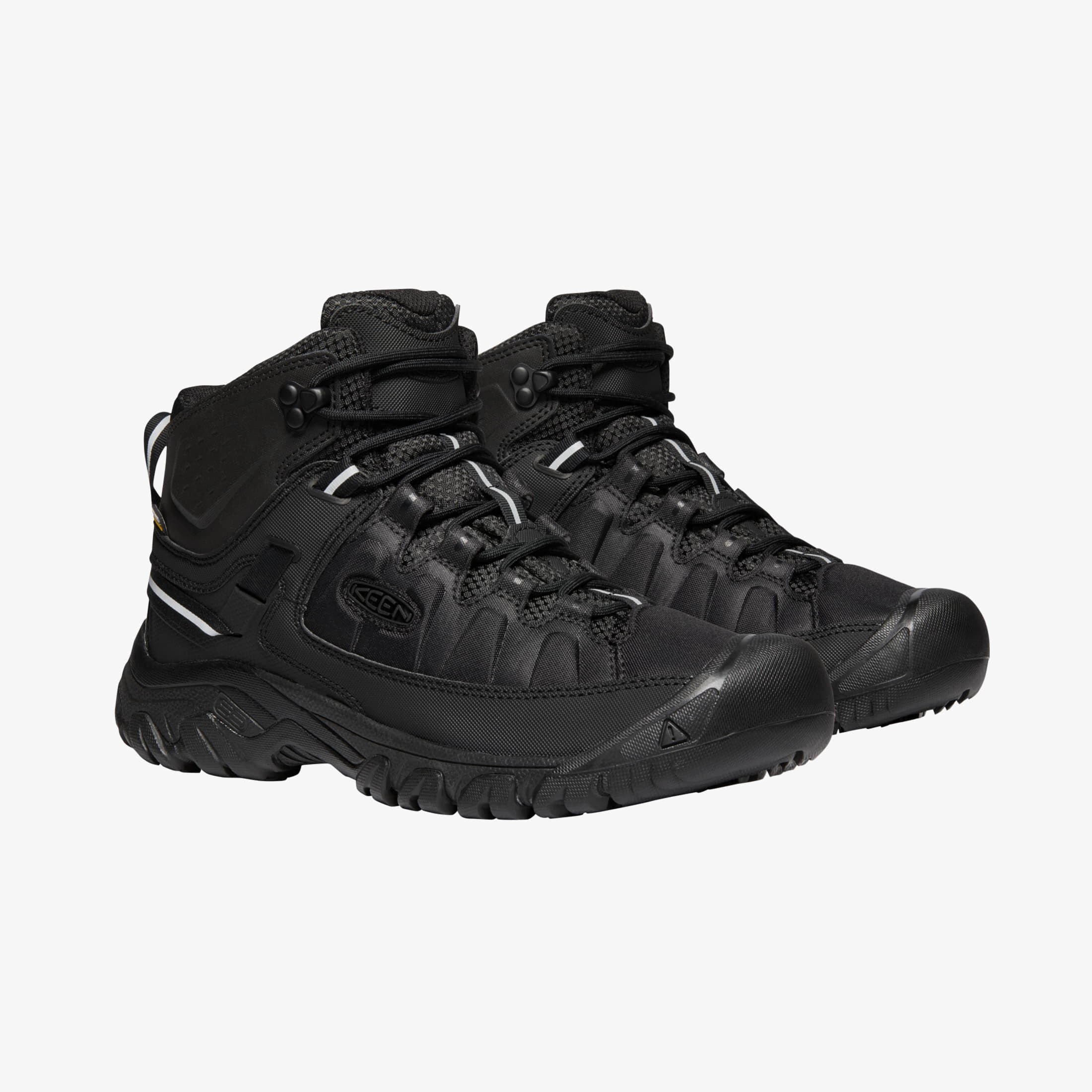 Keen Сникърси Targhee Exp Mid Wp Men Black/ Black