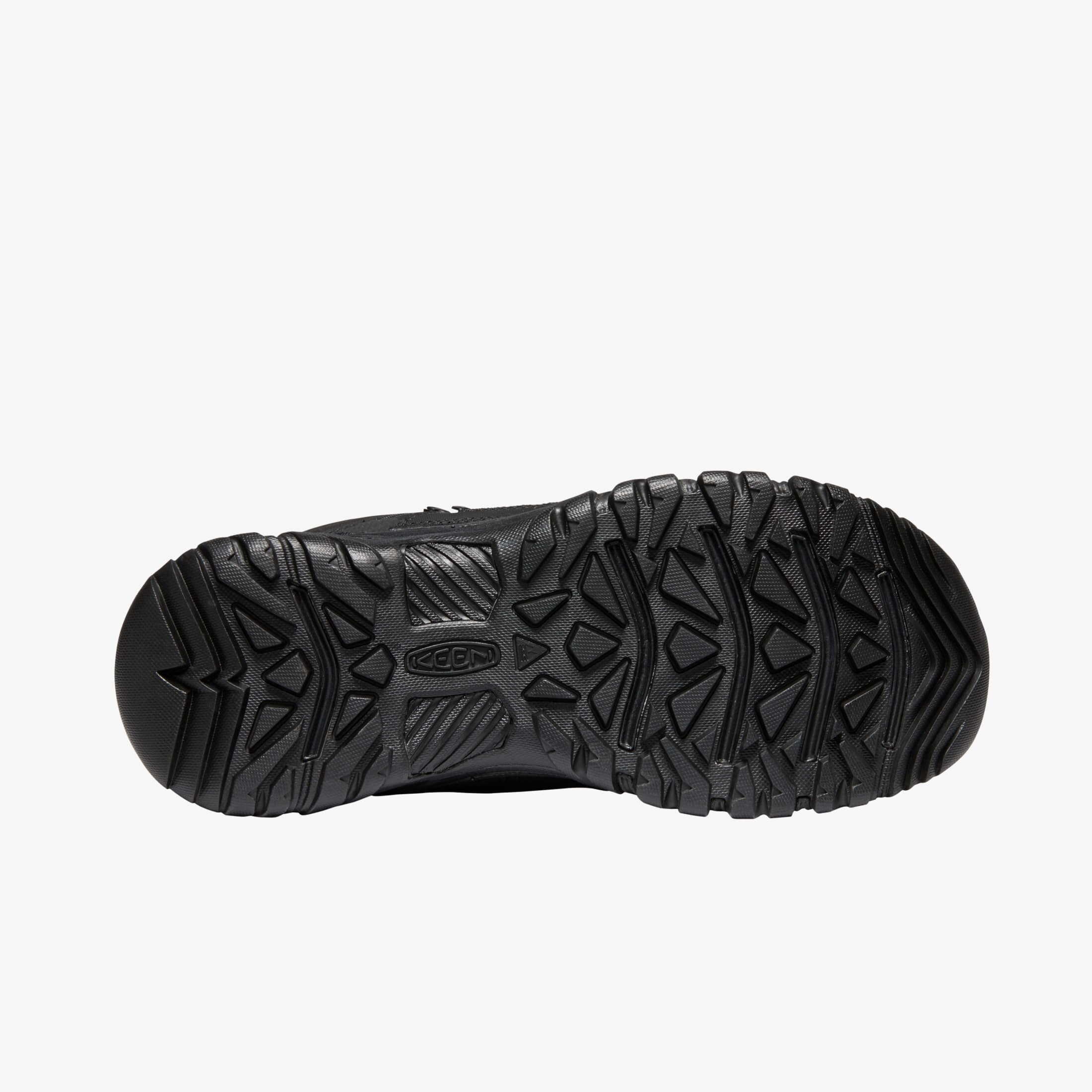 Keen Сникърси Targhee Exp Mid Wp Men Black/ Black