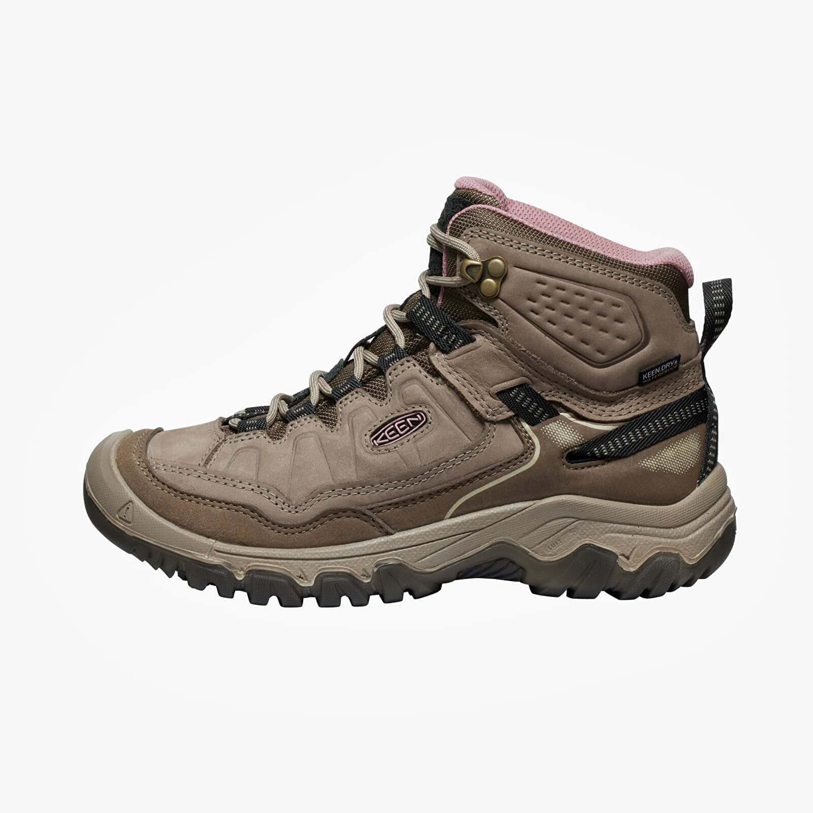 Keen Сникърси Targhee Iv Mid Wp Brindle/ Nostalgia Rose