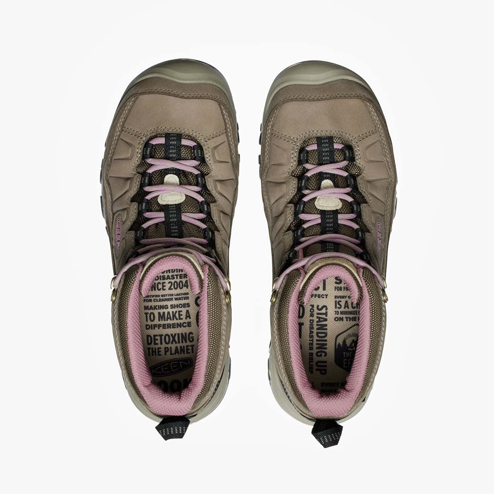 Keen Сникърси Targhee Iv Mid Wp Brindle/ Nostalgia Rose
